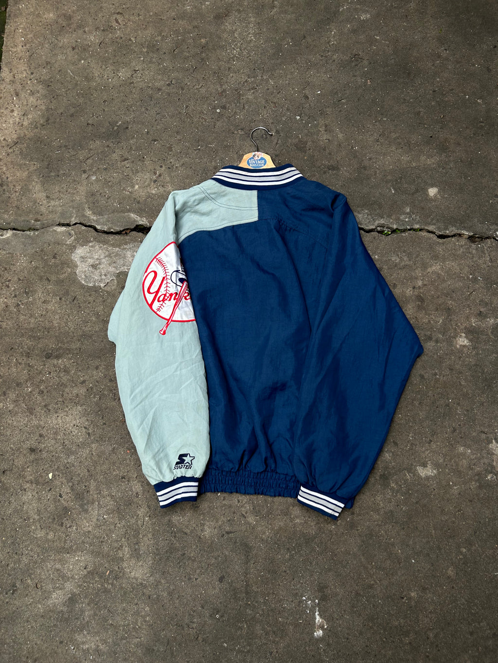 Buzo Yankees NY 90s Start Rompeviento Original
