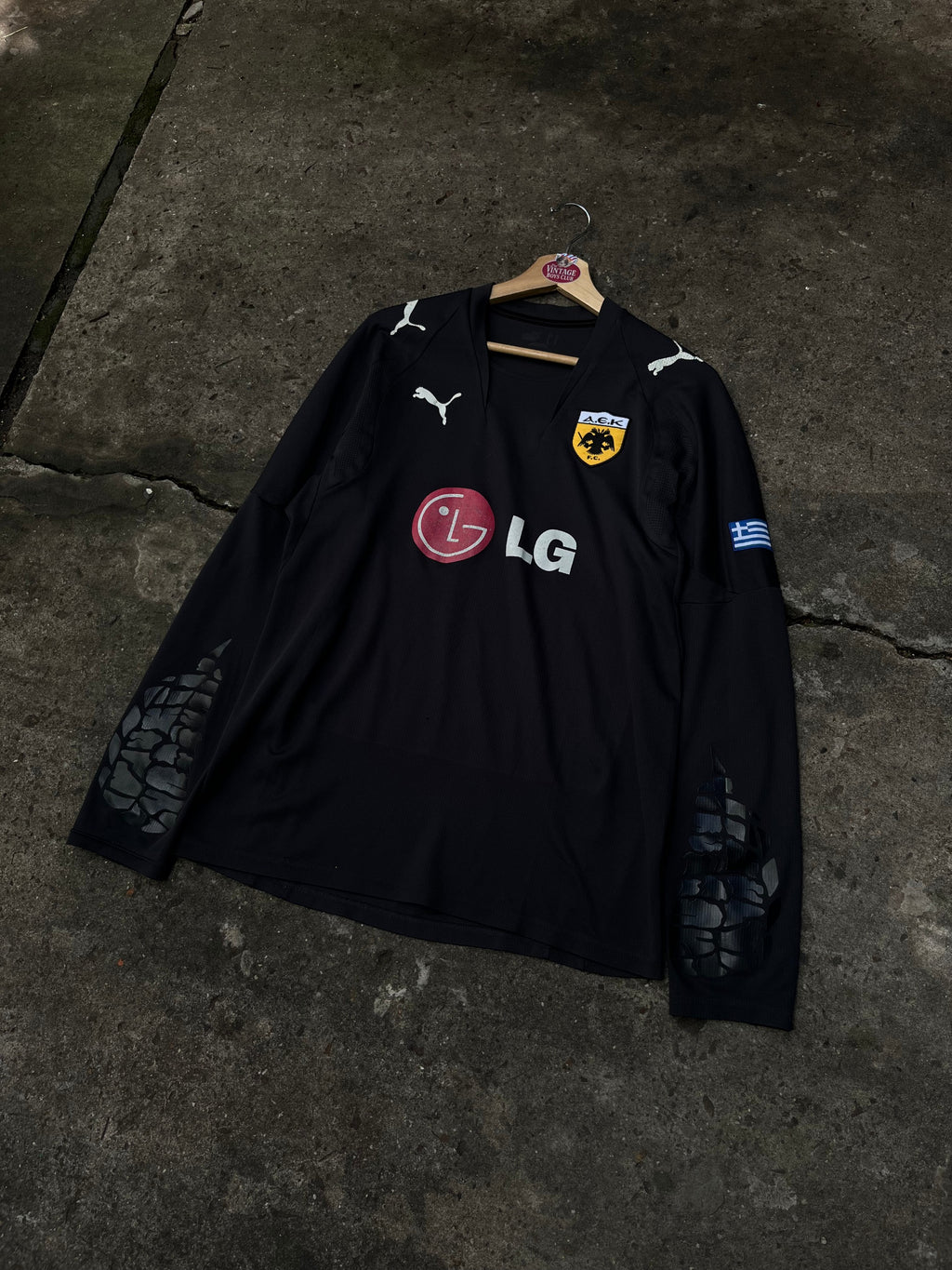 Camiseta AEK Atenas de Arquero 2008 Original