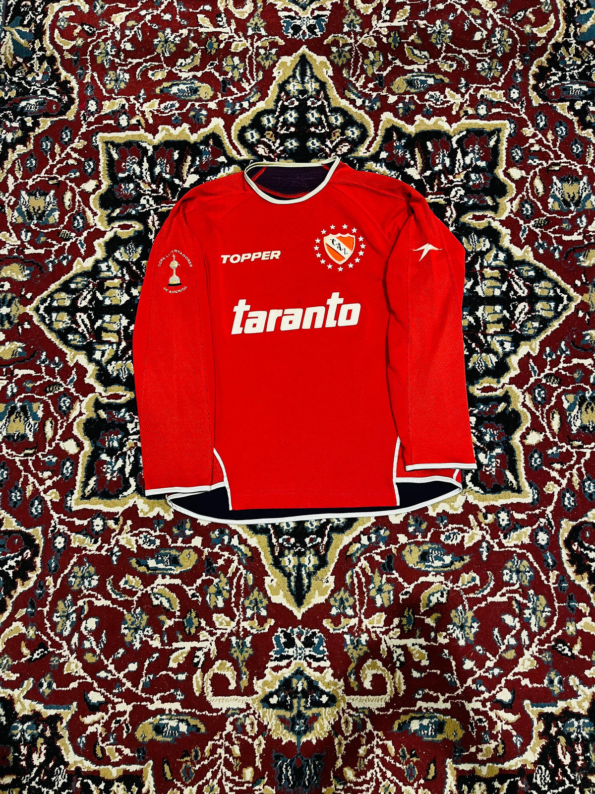 Camiseta Independiente 2003 Libertadores de Juego de Castillo