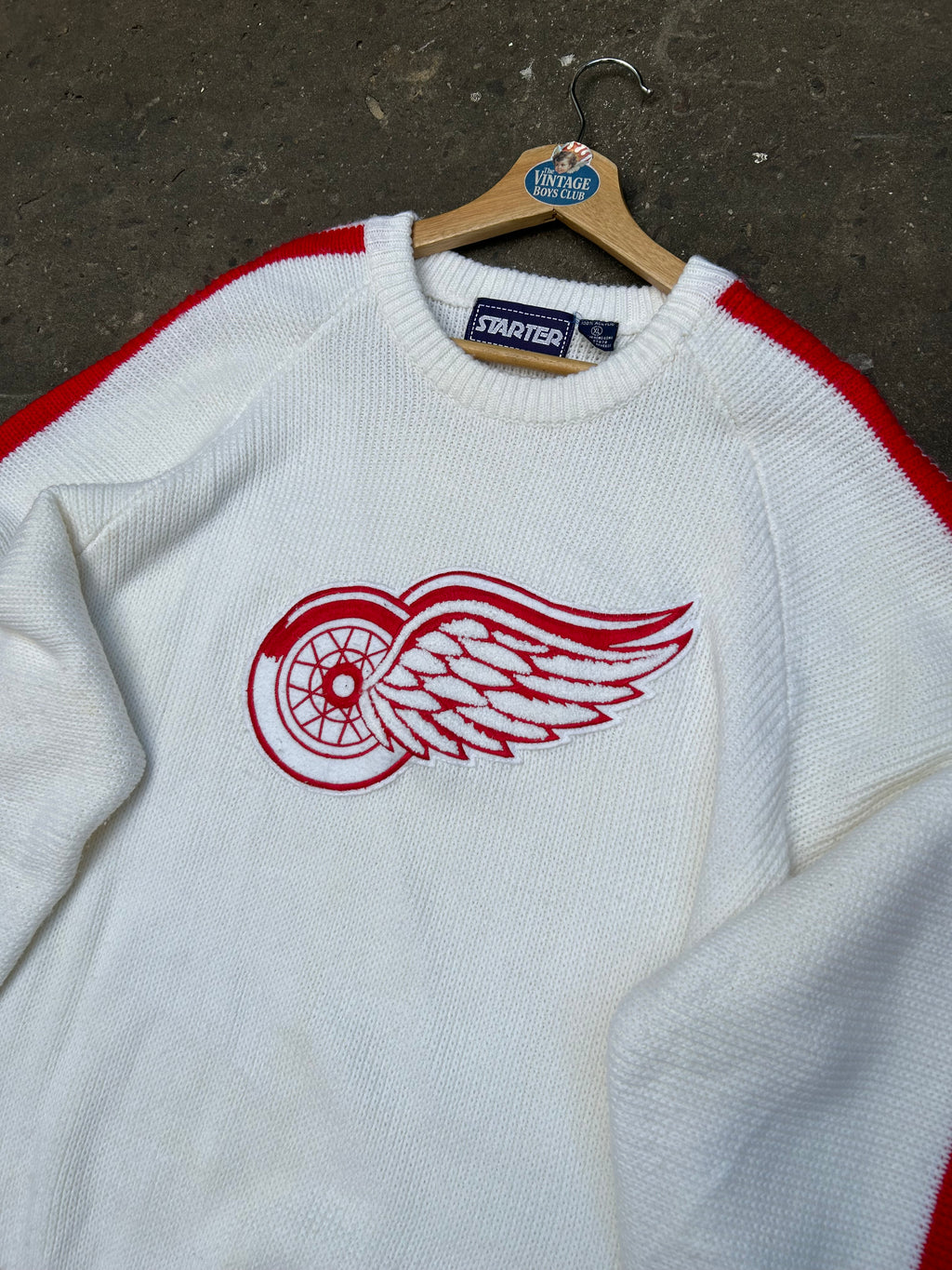 Suéter Detroit Red Wings NHL Starter 90s Original