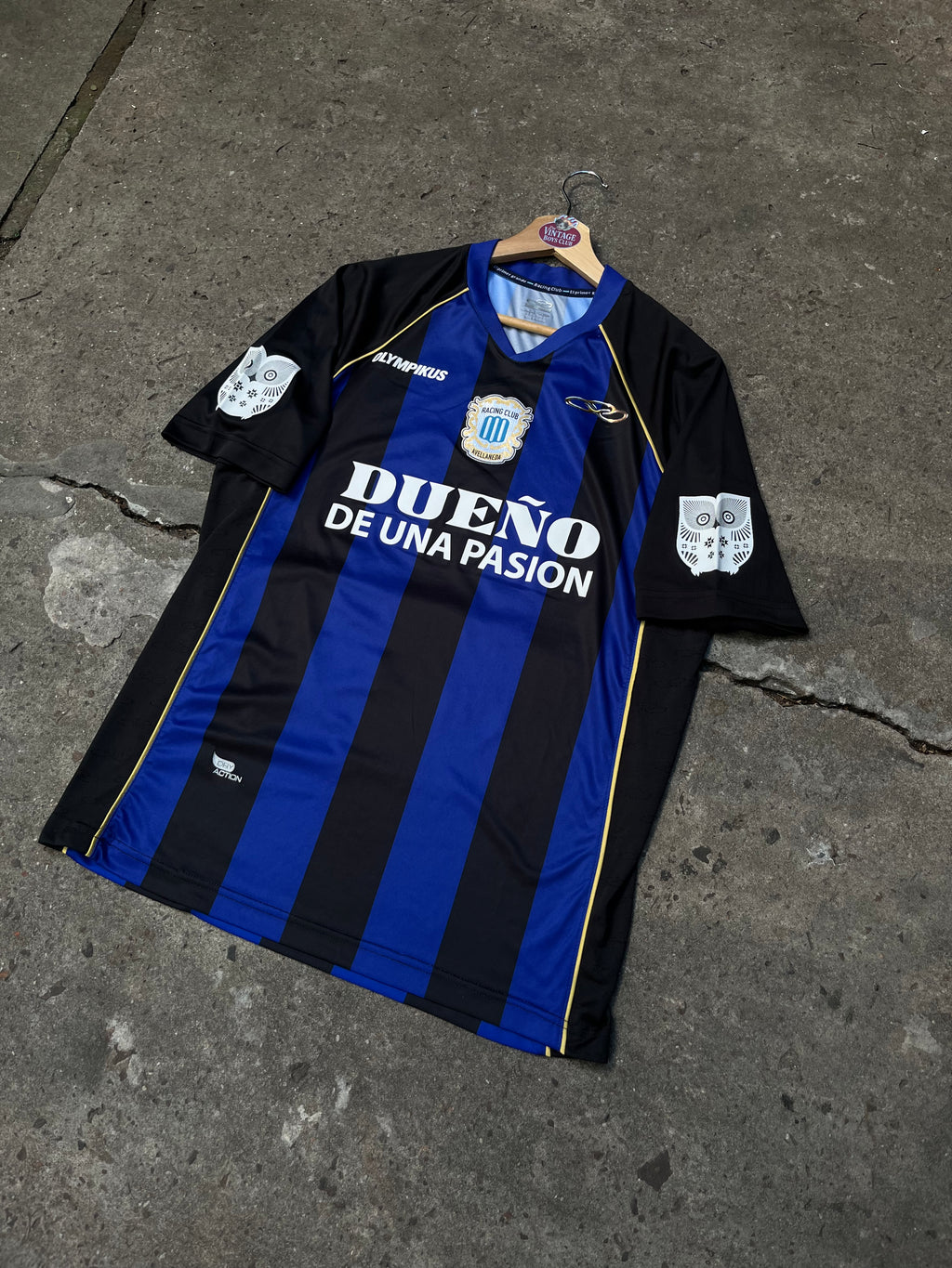 Camiseta Racing 2012 Olympikus de Zuculini de Utileria