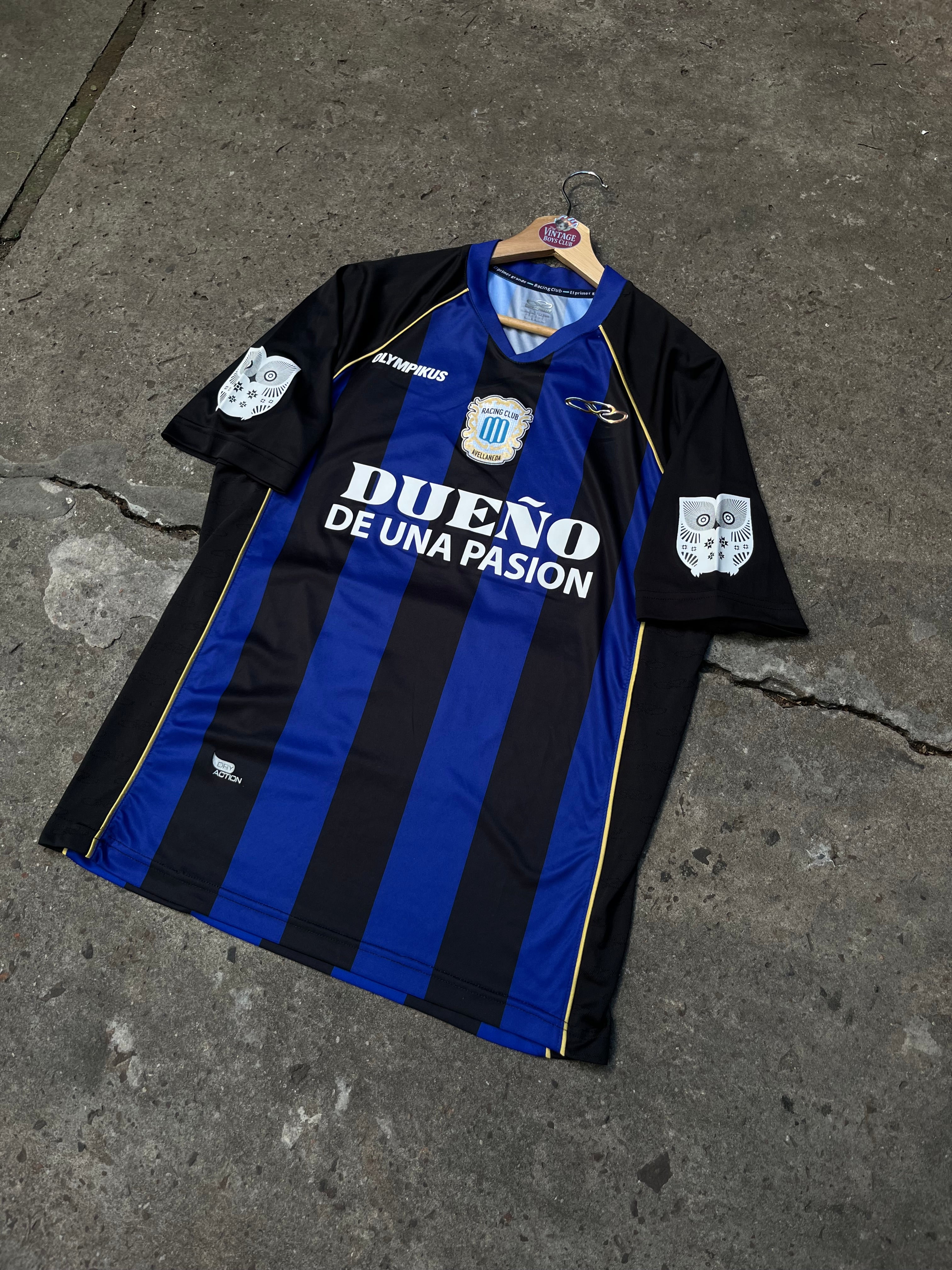 Camiseta Racing 2012 Olympikus de Zuculini de Utileria