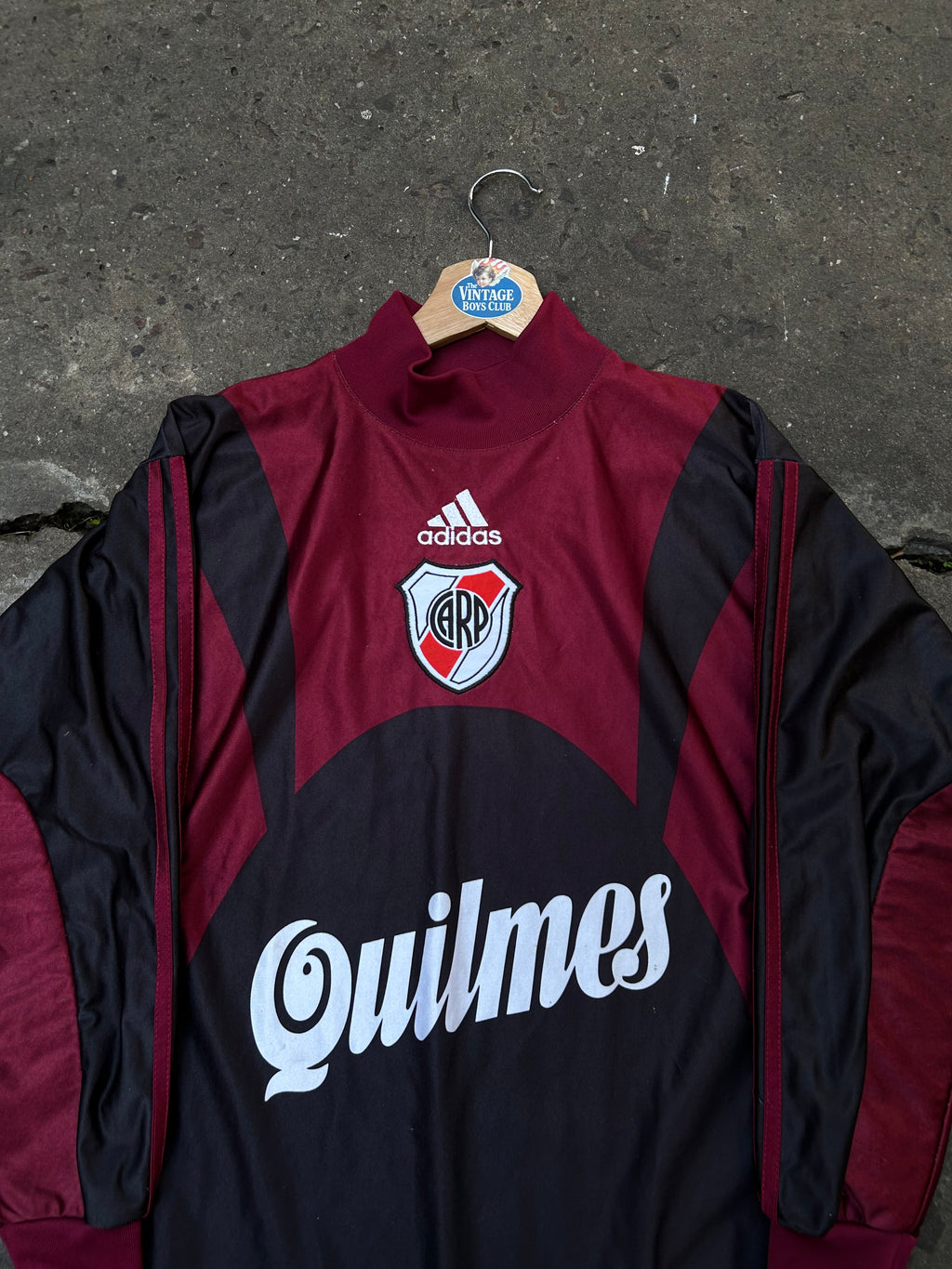 Camiseta River 1999 de Arquero Bordo Original