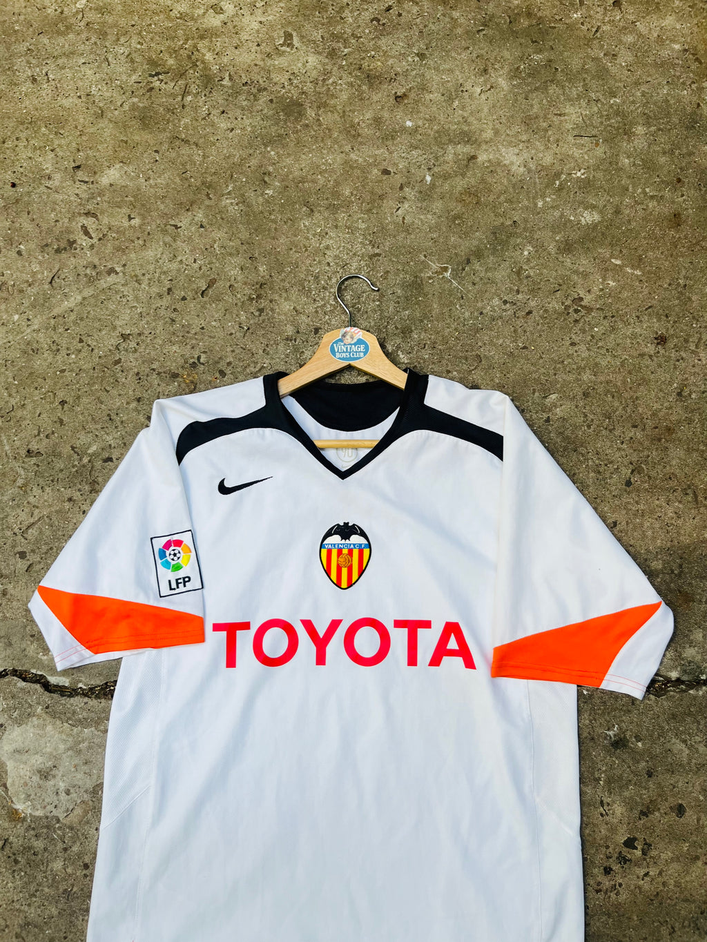Camiseta Velencia Total 90 2005 Nike Original