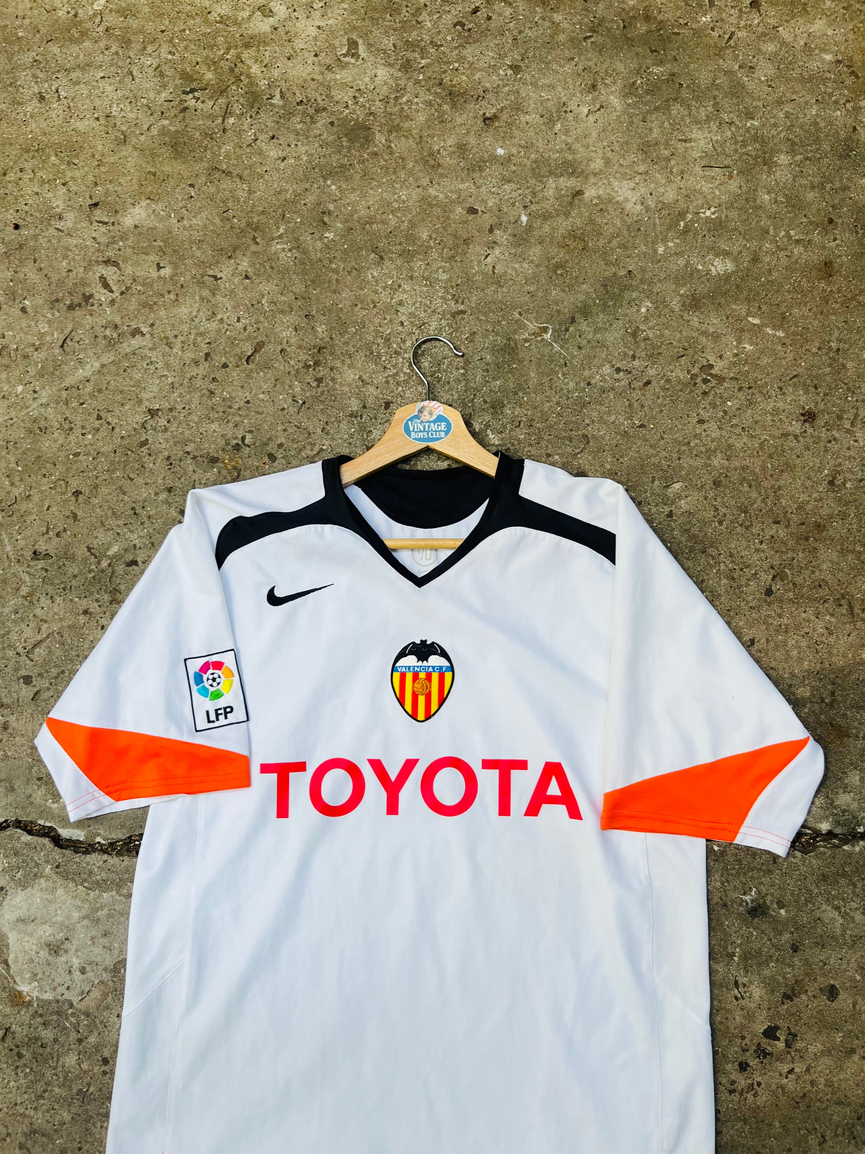 Camiseta Velencia Total 90 2005 Nike Original