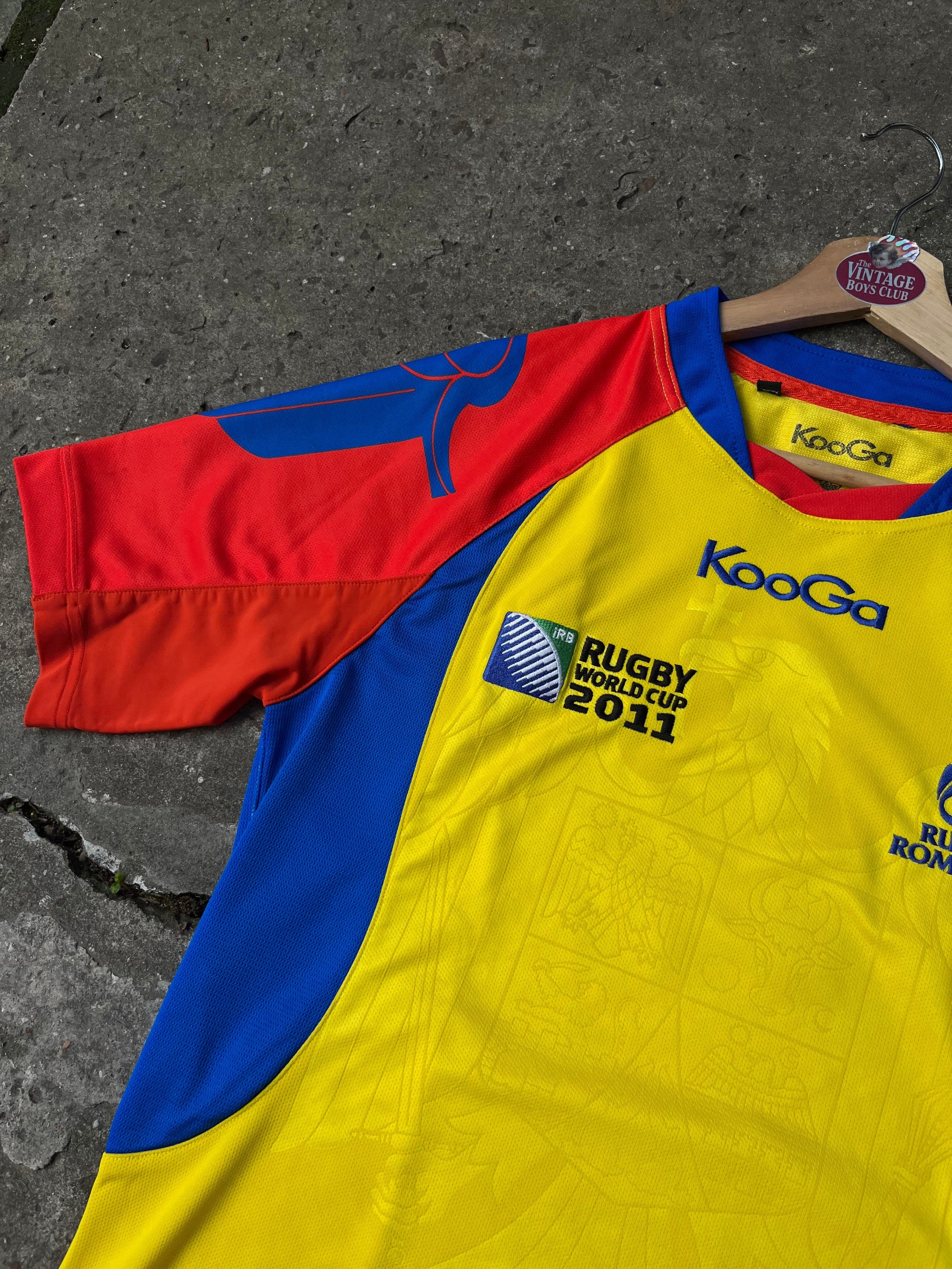 Camiseta Rumanía Mundial 2011 de Juego