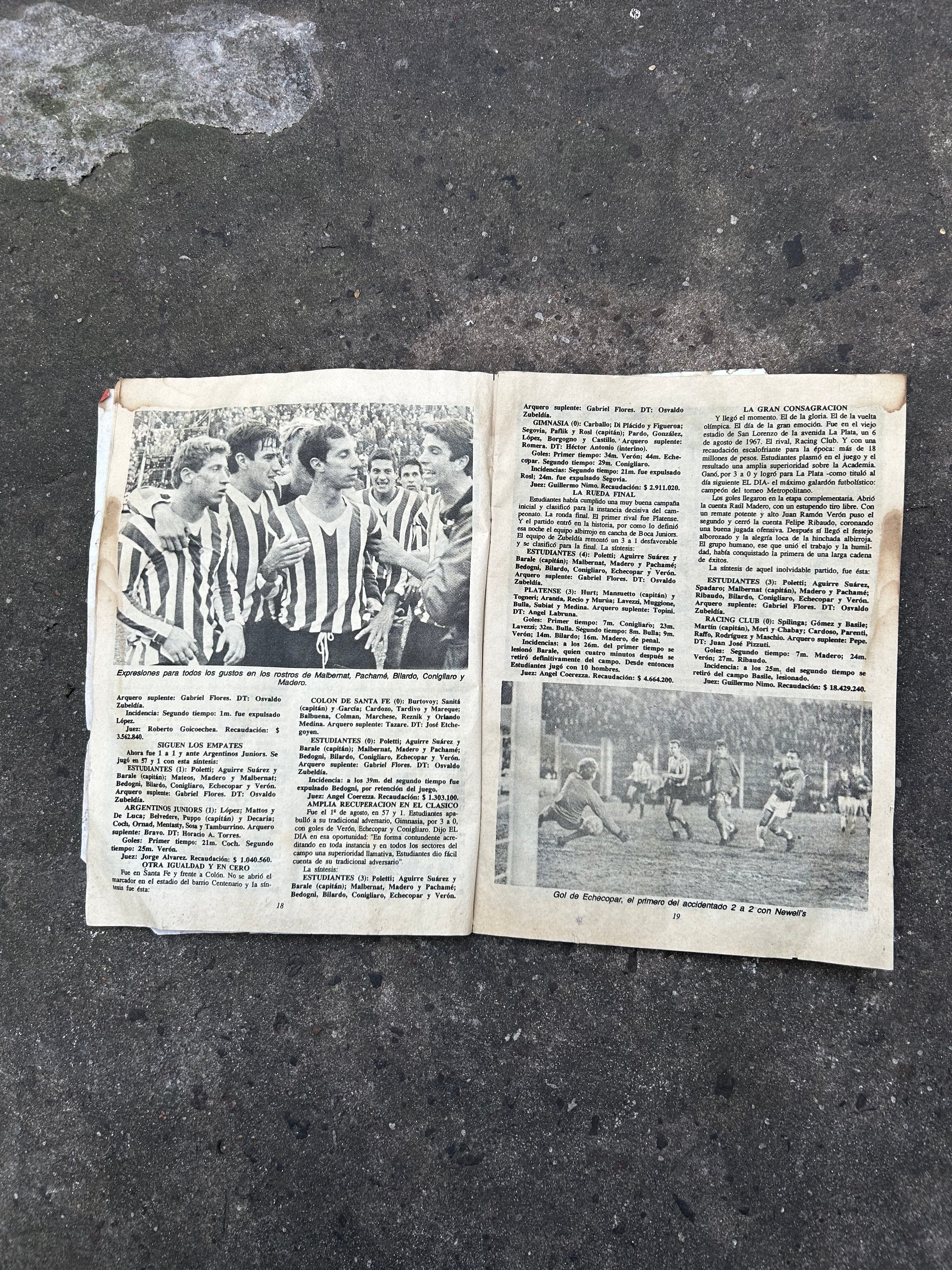 Revista Estudiantes Antigua de 1967