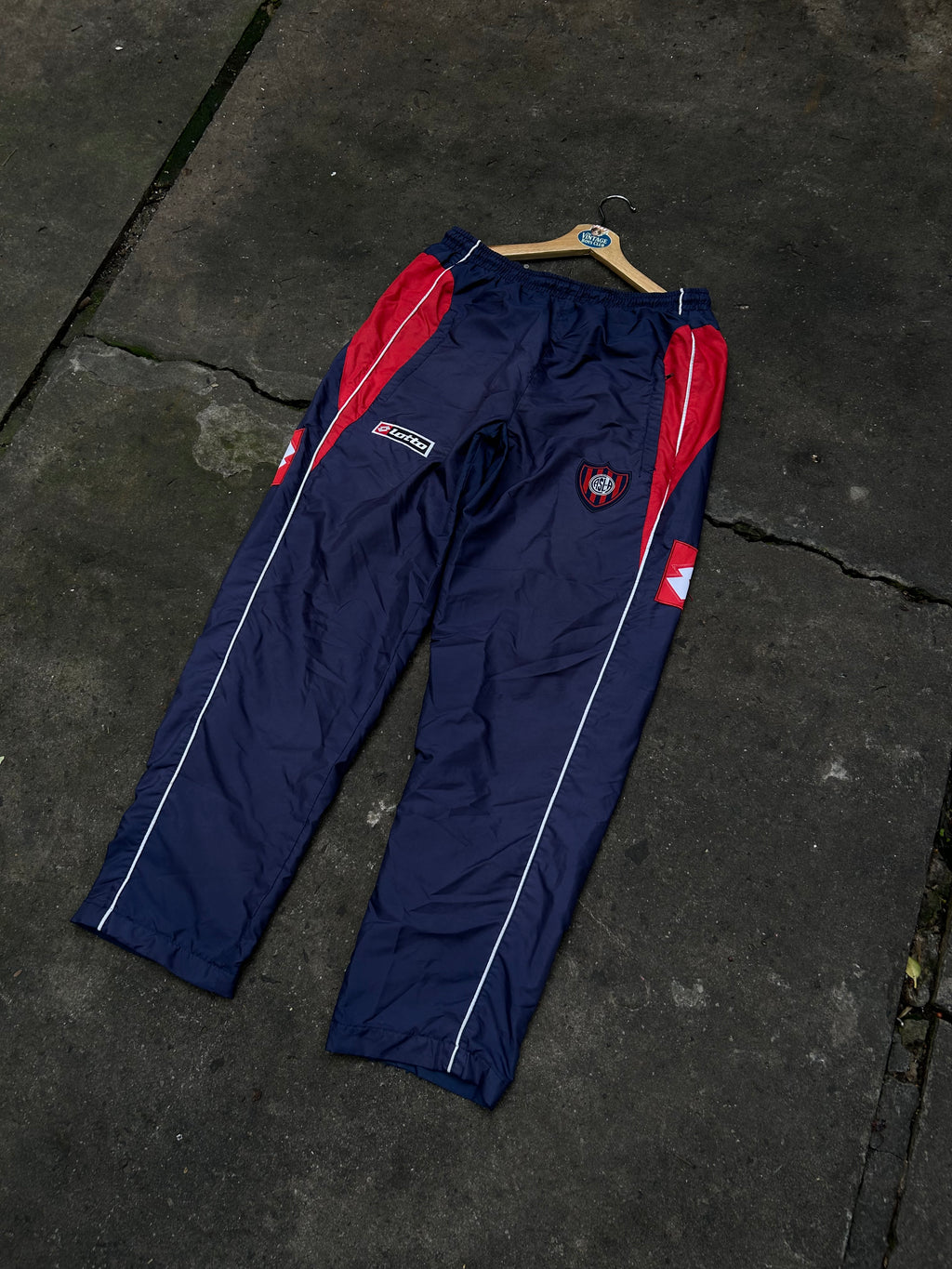 Pantalon San Lorenzo Lotto Rompeviento Original