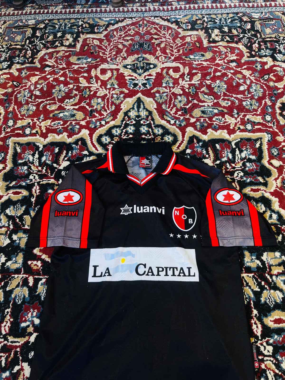 Camiseta Newell's 99' Suplente de Juego de Diego Pomelo Mateo