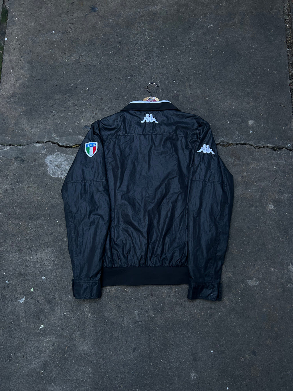 Campera Italia Kappa Rompeviento Original