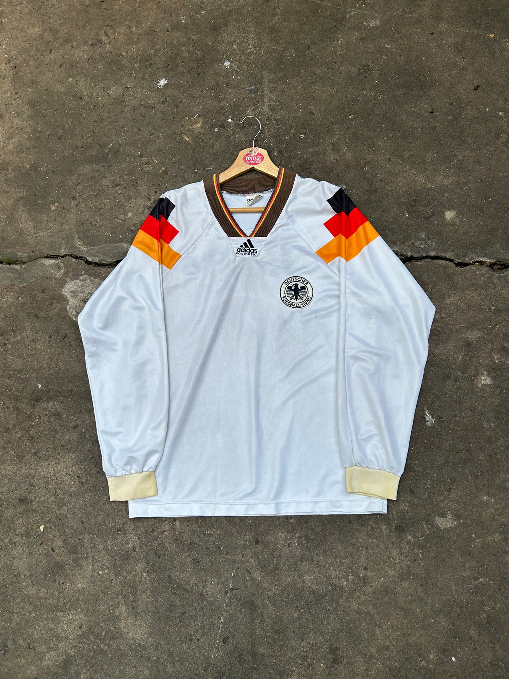 Camiseta Alemania 93' Titular Manga Larga Original
