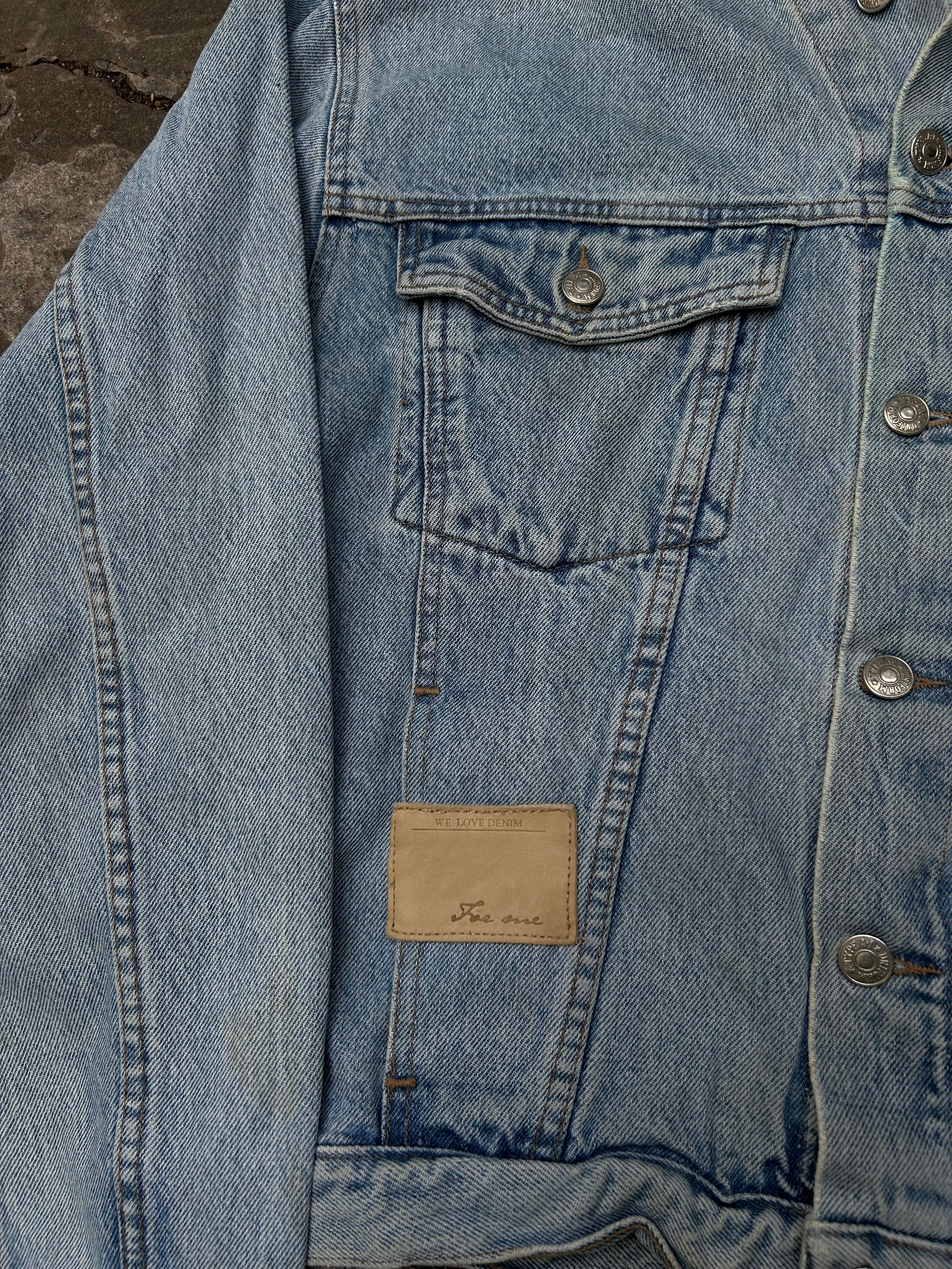 Campera Jean Uniform Vintage Original