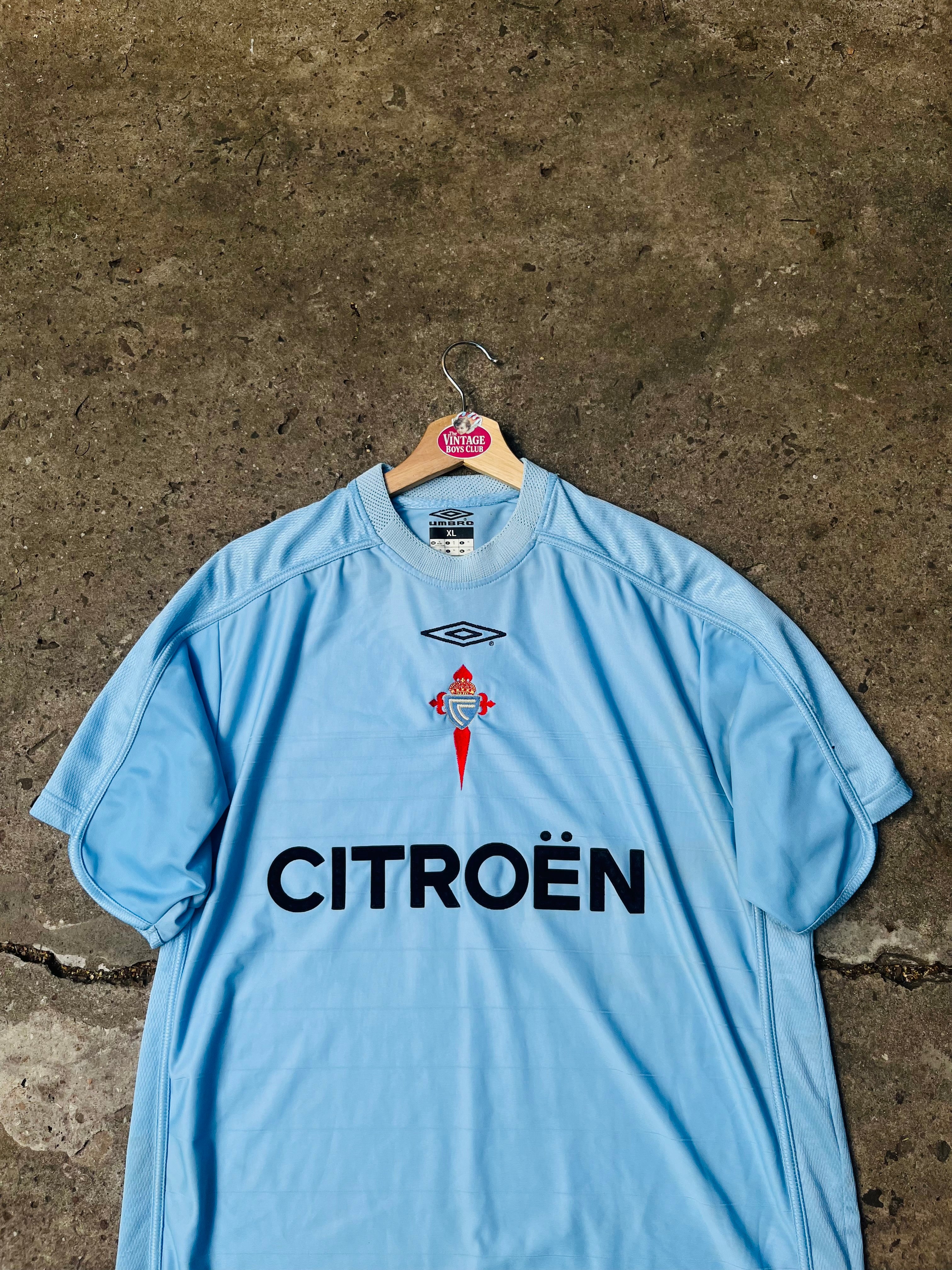 Camiseta Celta Vigo 2006 Título Umbro Original