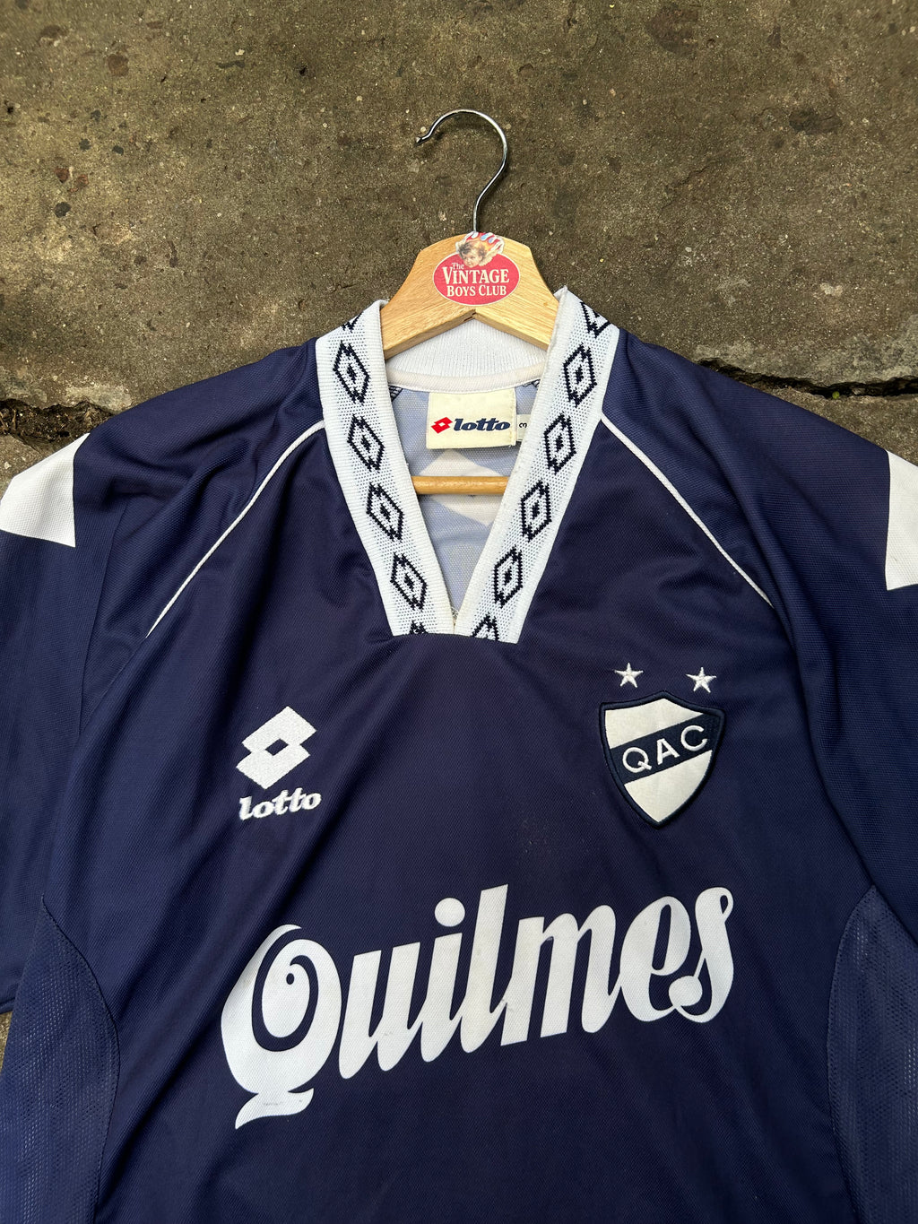 Camiseta Quilmes 2002 Lotto de Juego