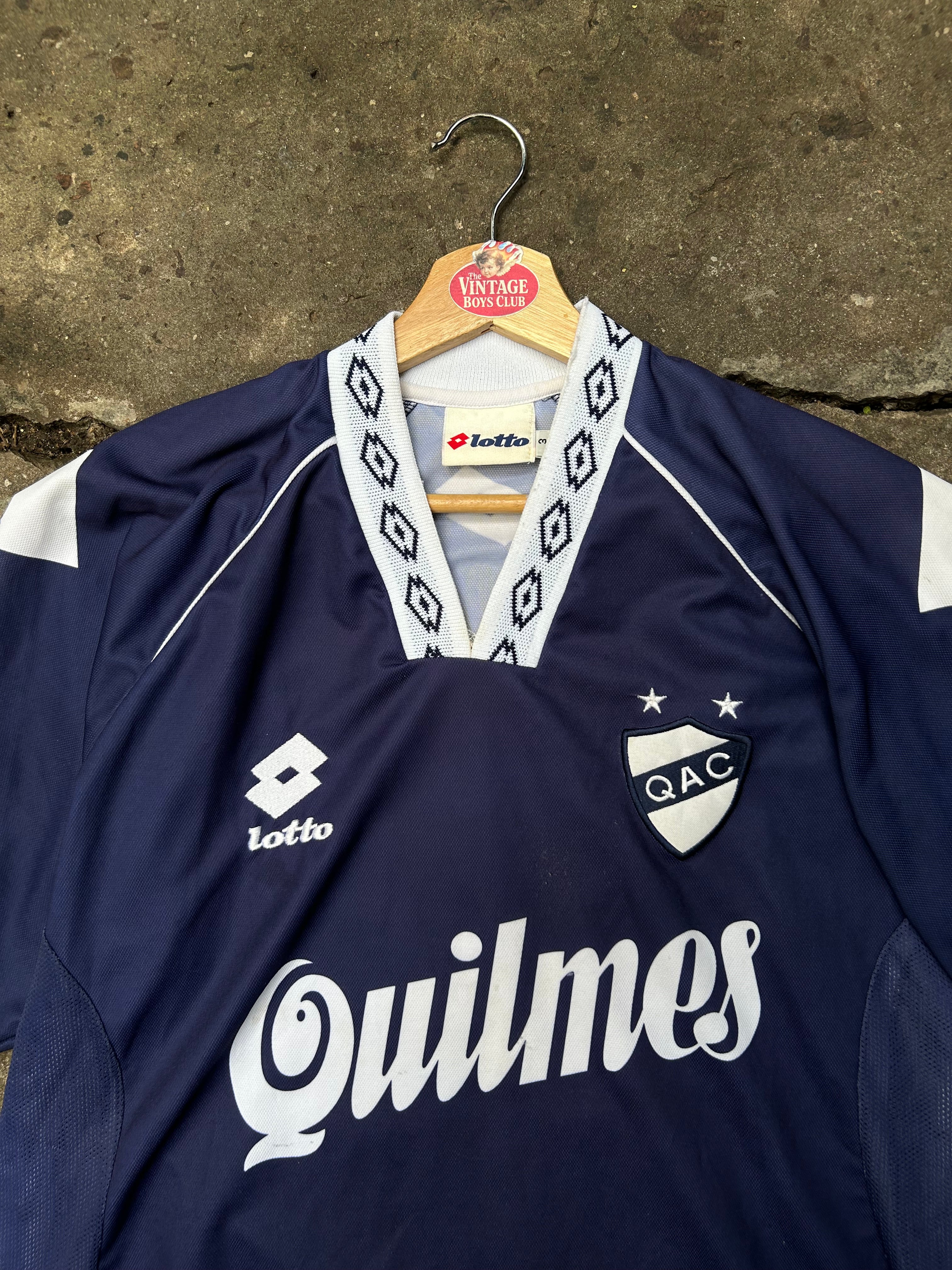 Camiseta Quilmes 2002 Lotto de Juego