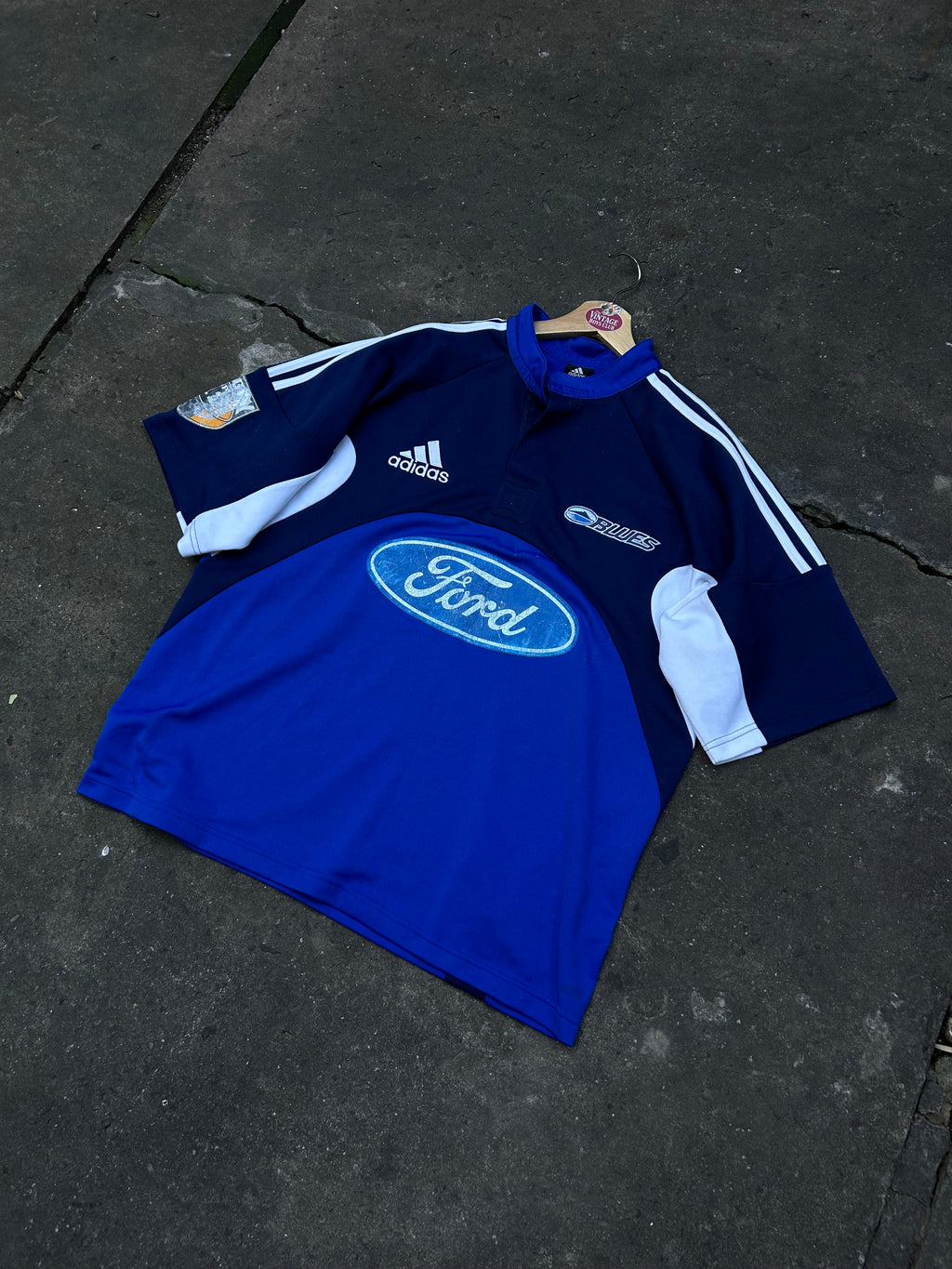 Camiseta Blues Adidas 2003 Original