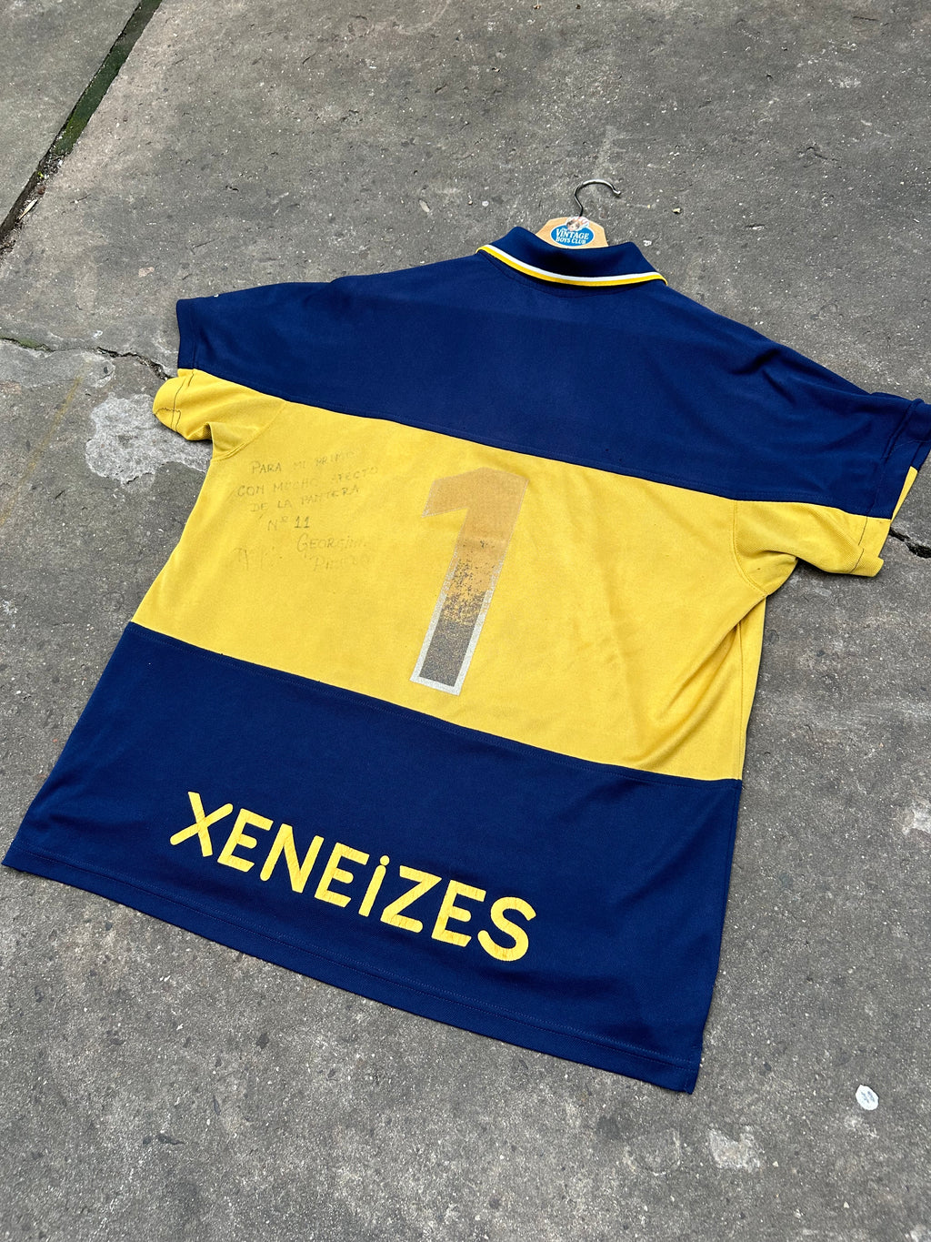 Camiseta Boca 98' de Juego de Voley