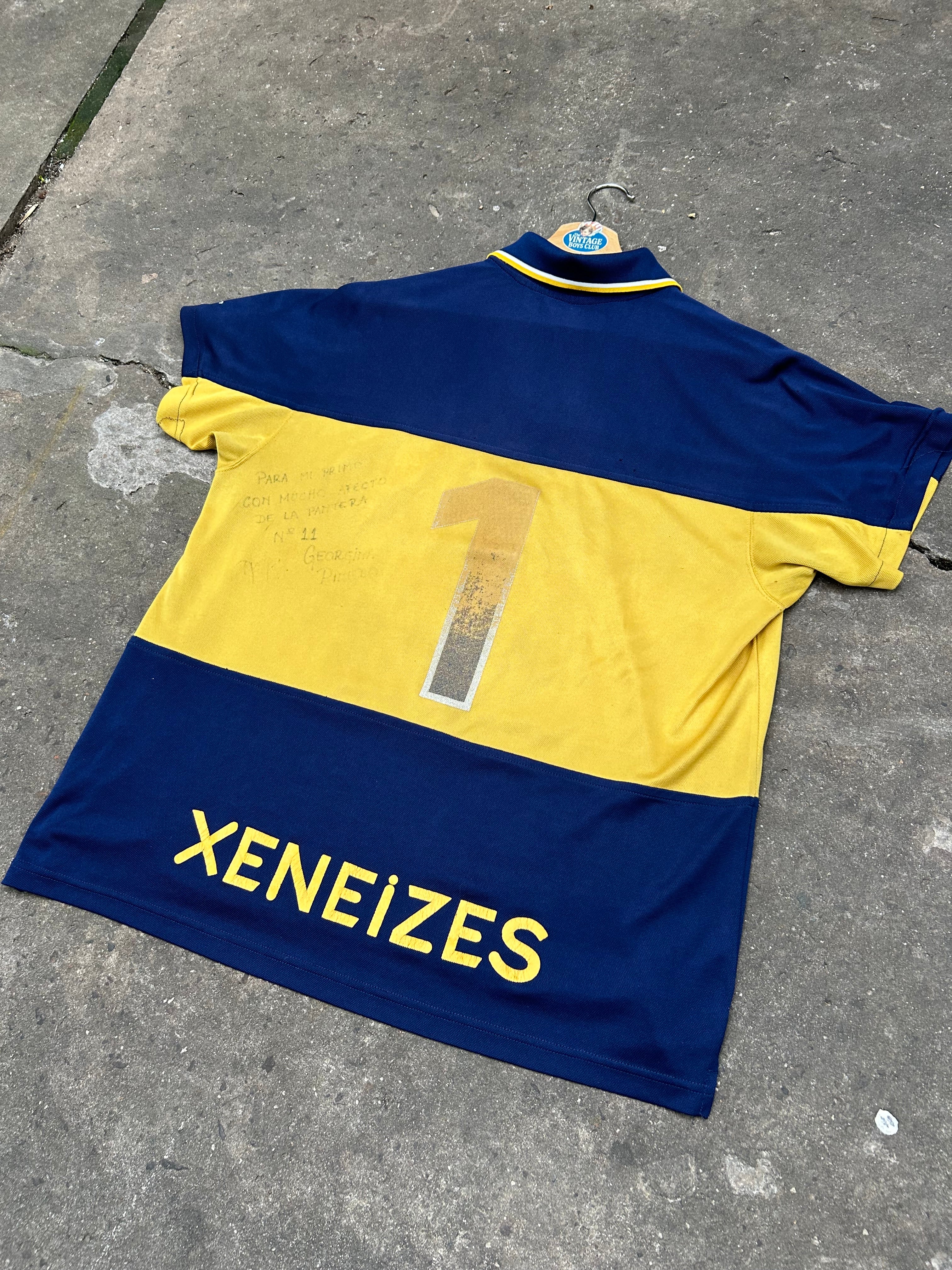 Camiseta Boca 98' de Juego de Voley