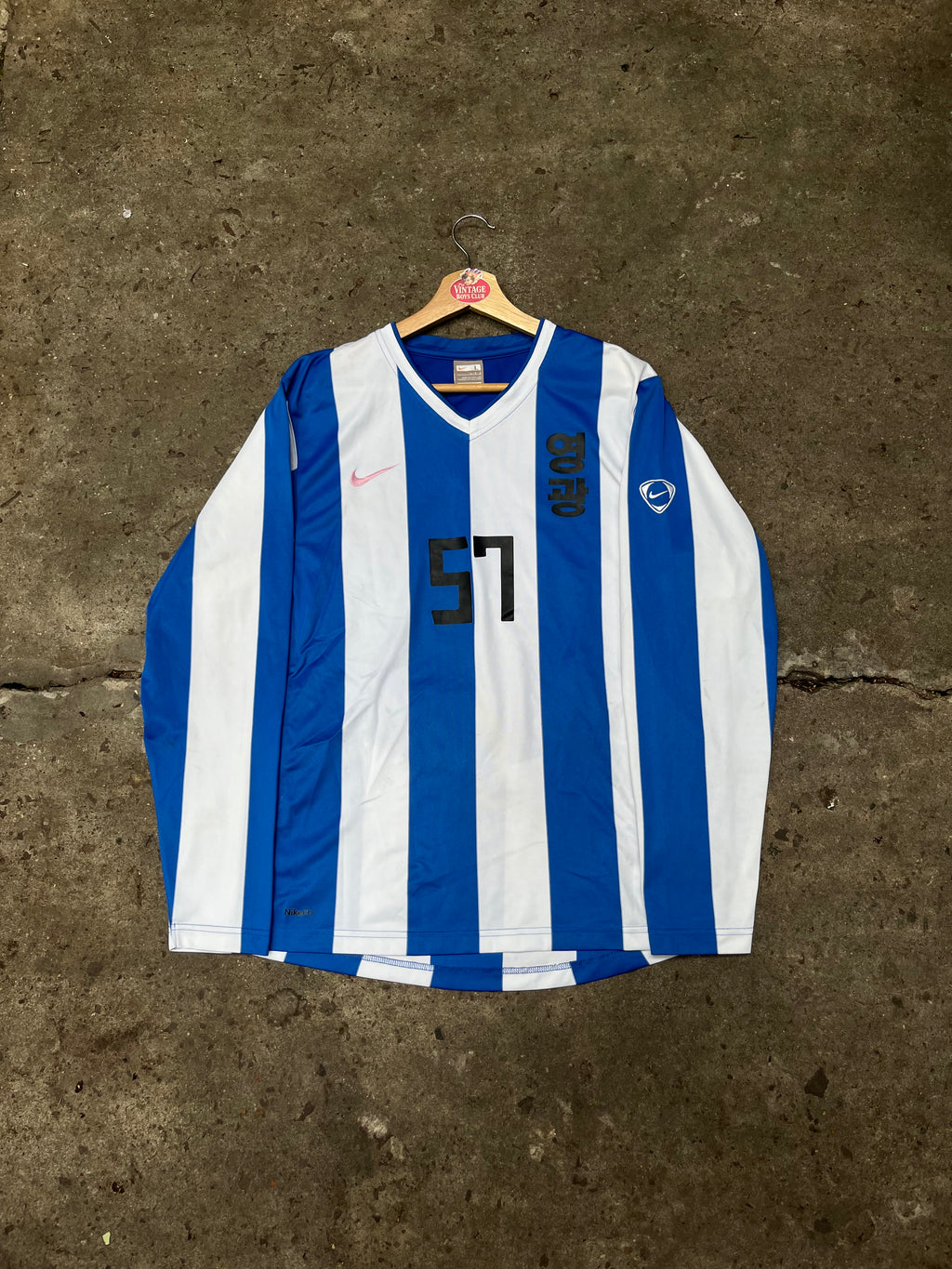 Camiseta Nike Football Retro Original Manga Larga