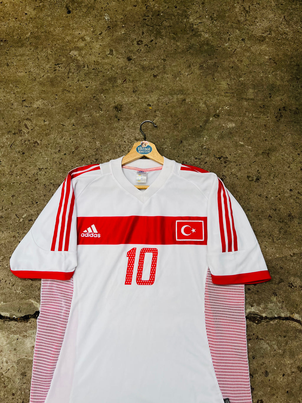Camiseta Turquía 2002 De Utilería de Yildiray Basturk Original