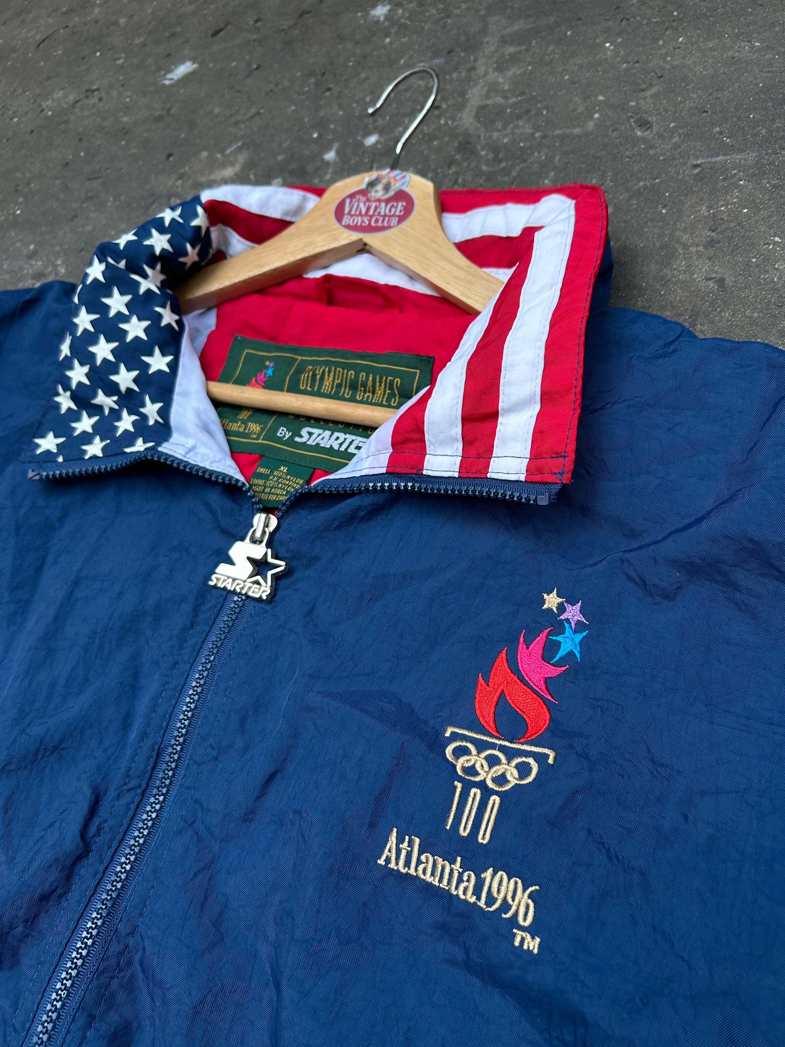 Campera USA Juegos Olímpicos Atlanta 96' Starter Original