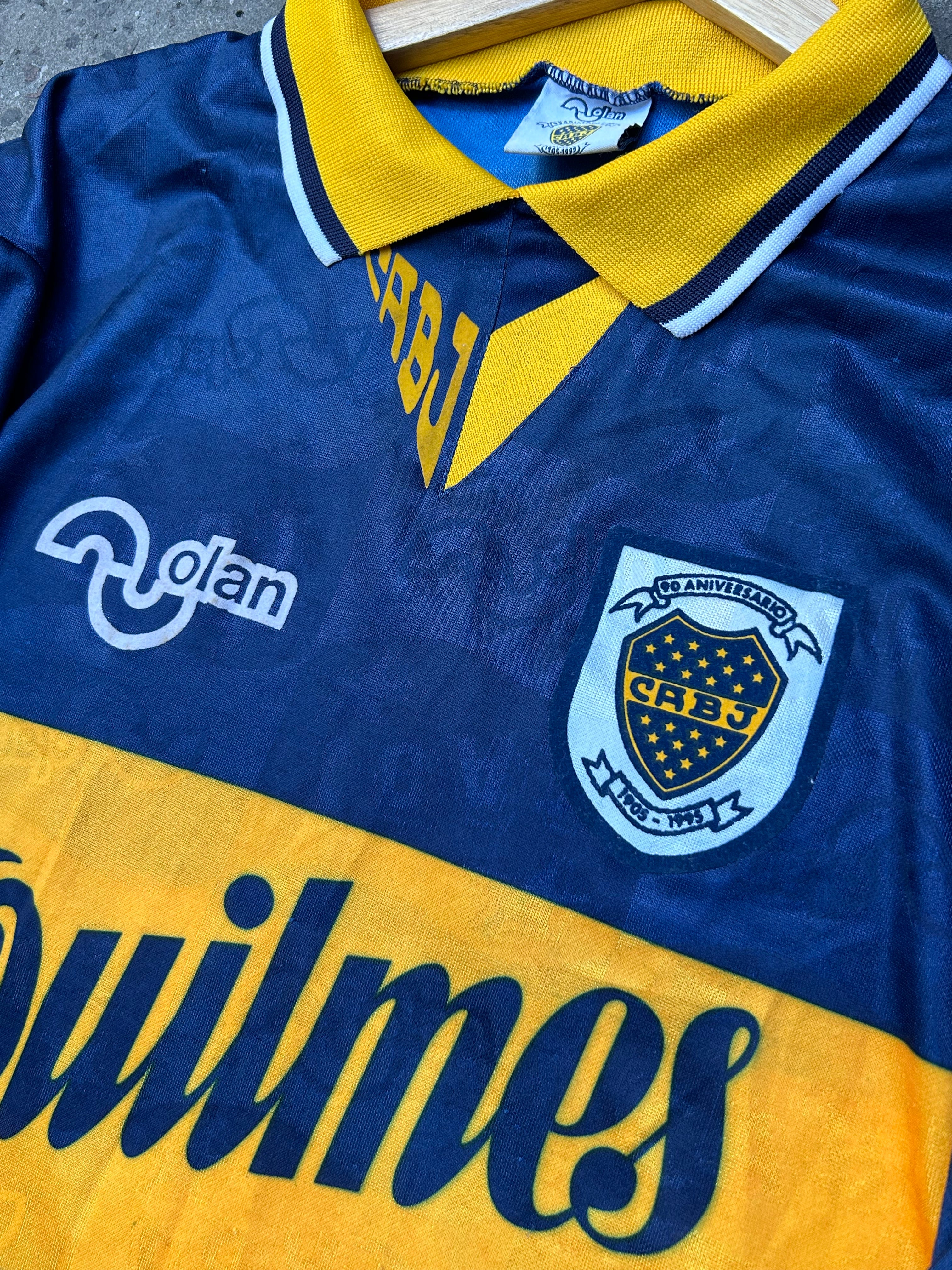 Camiseta Boca 1996 Quilmes de Juego