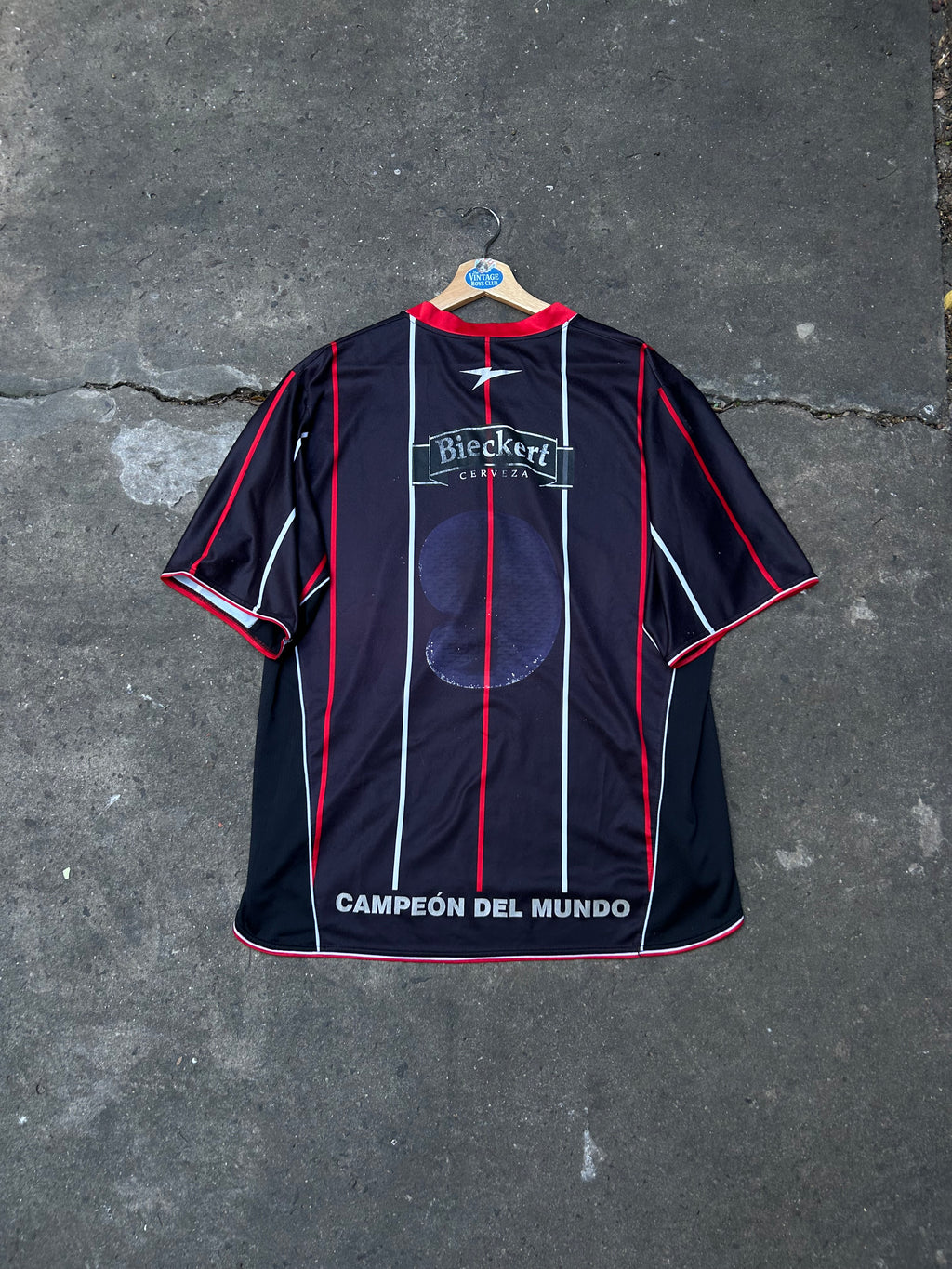 Camiseta Estudiantes 2006 Suplente de Juego de Calderón