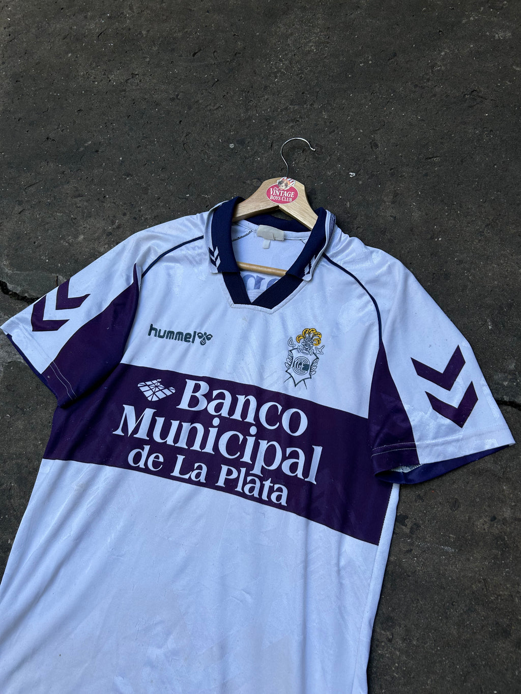 Camiseta Gimnasia 97' Hummel Titular Original