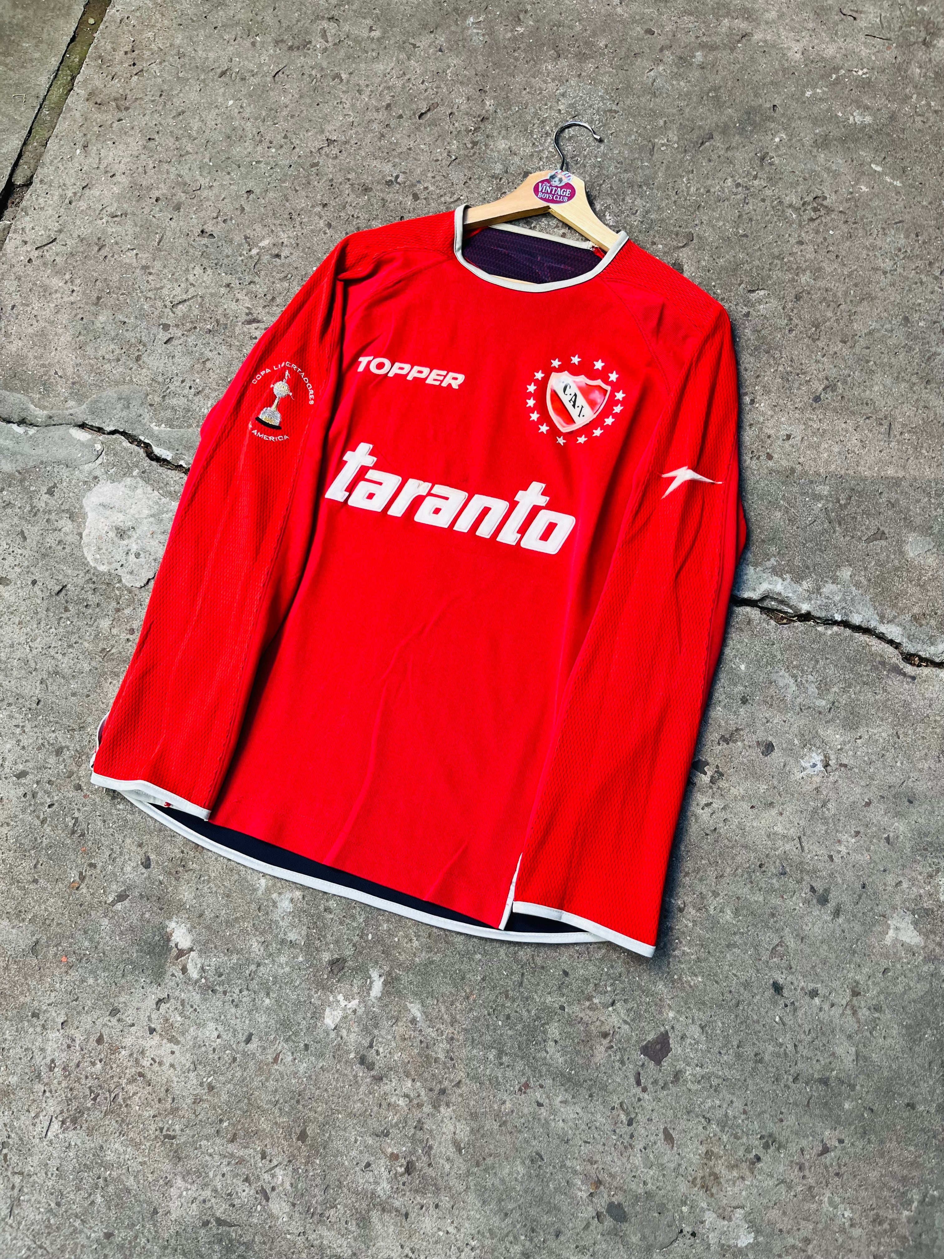 Camiseta Independiente 2003 Libertadores de Juego de Castillo