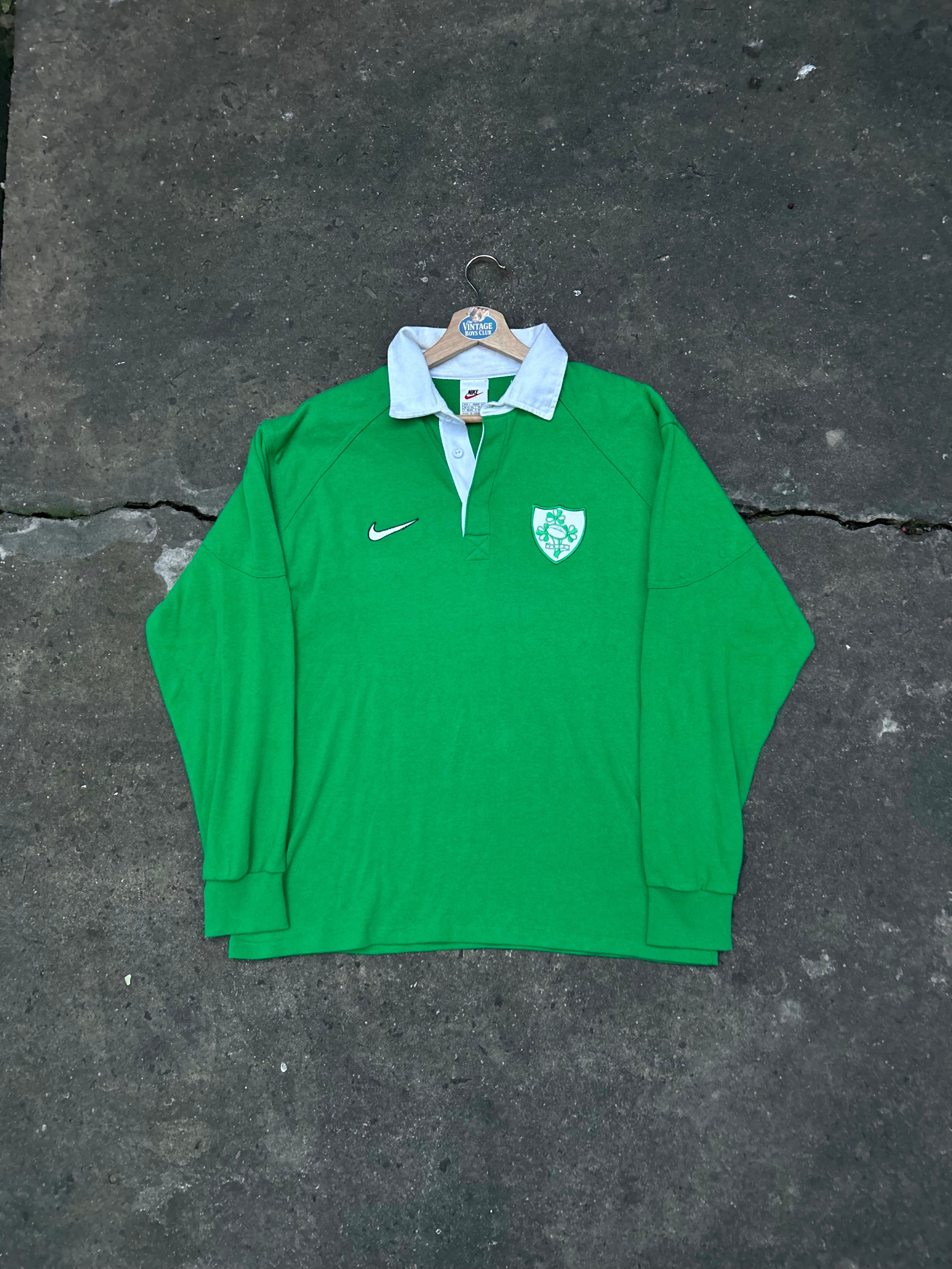Camiseta Irlanda 1998 Nike Manga Larga Original
