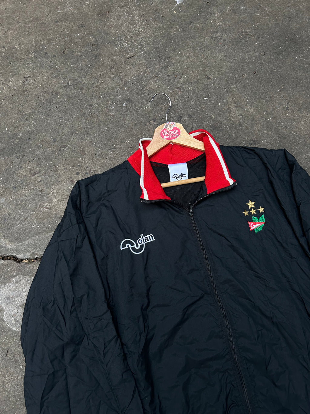 Campera Estudiantes Olan 97' Rompeviento Original