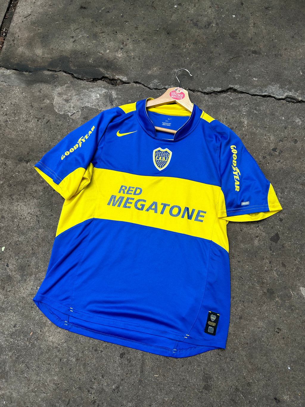 Camiseta Boca 2005 Red Megatone Titular Original