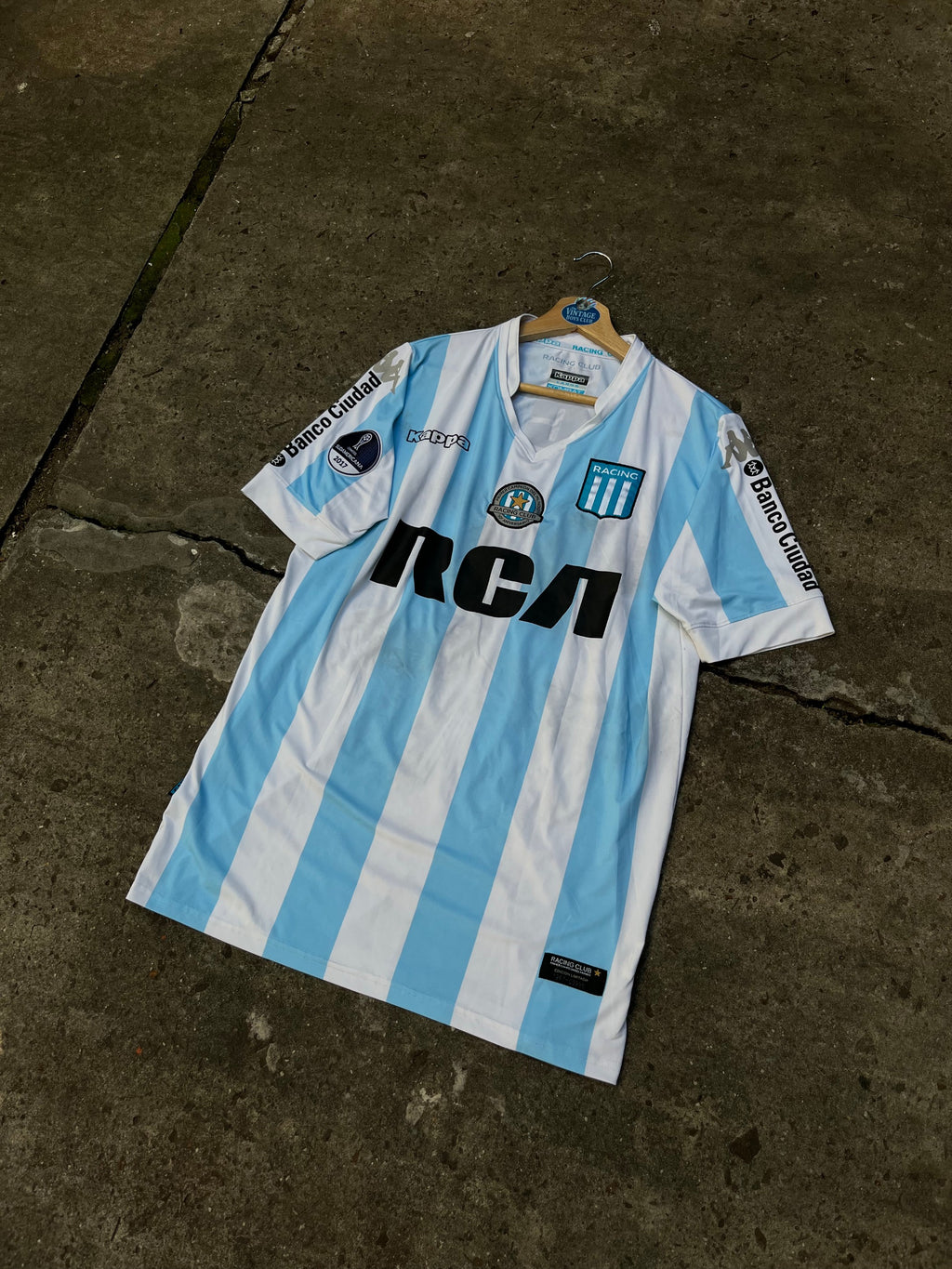 Camiseta Racing 2017 de Juego Sudamericana