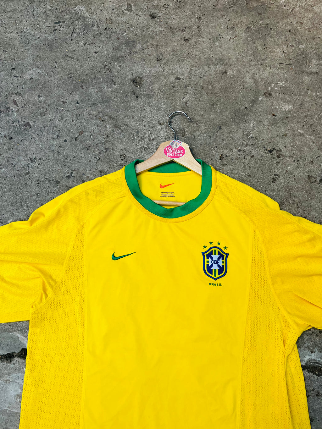 Camiseta Brasil del 2000 Rivaldo Original