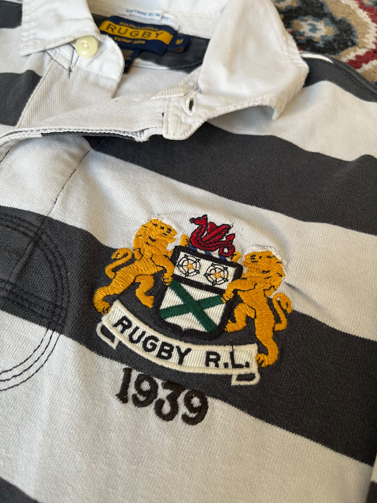 Buzo Polo Ralph Lauren Rugby Vintage Original