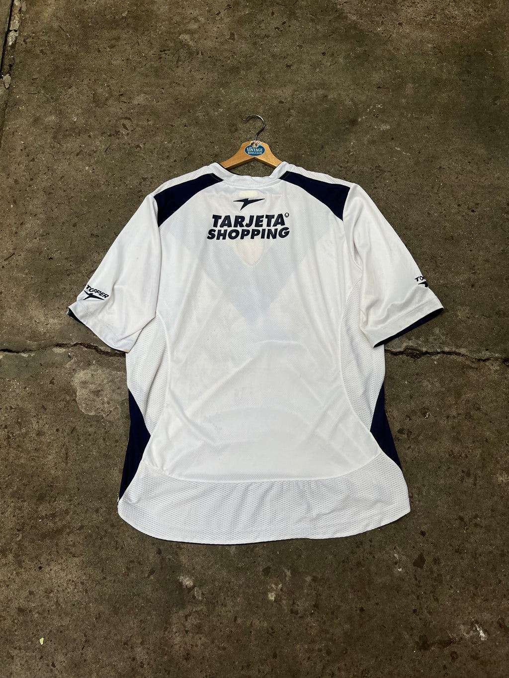 Camiseta Velez 2007 Topper Autografiada Original