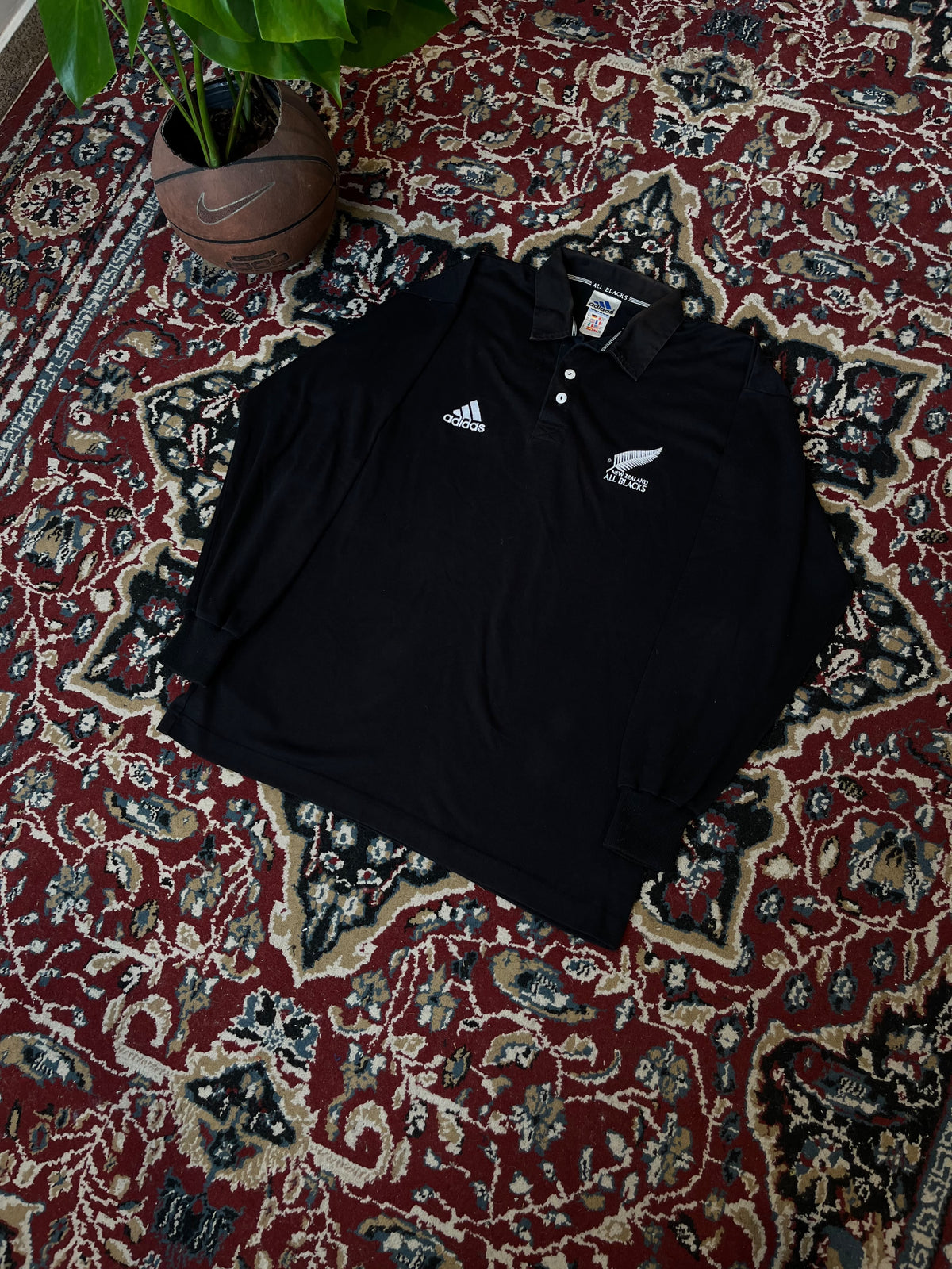 Camiseta All Blacks 99' Adidas Manga Larga Original