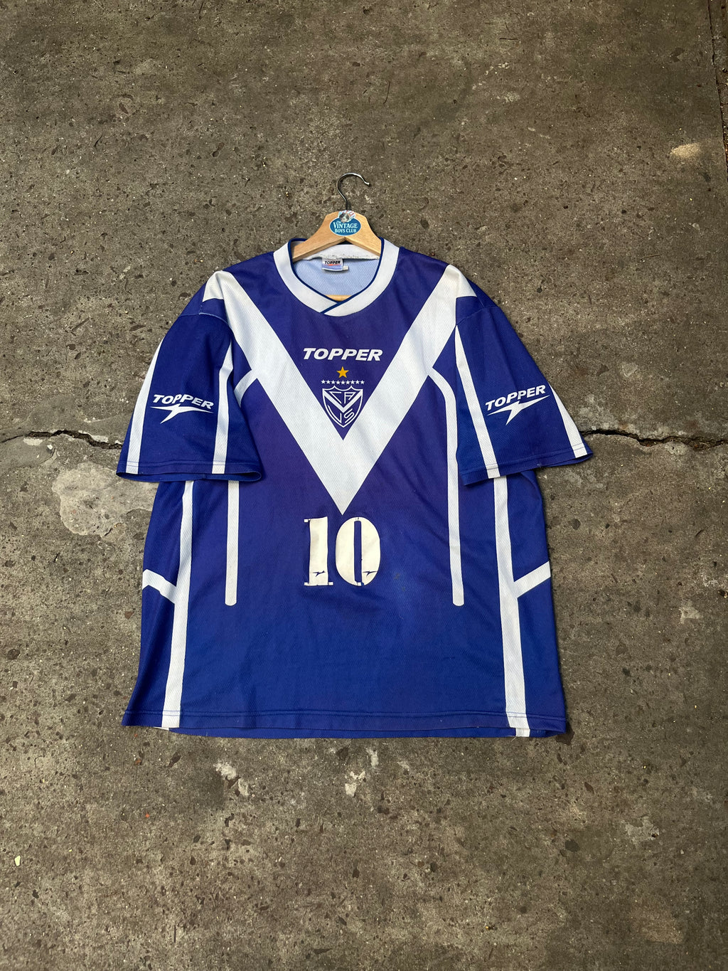 Camiseta Velez 2006 Topper de Inferiores de Juego
