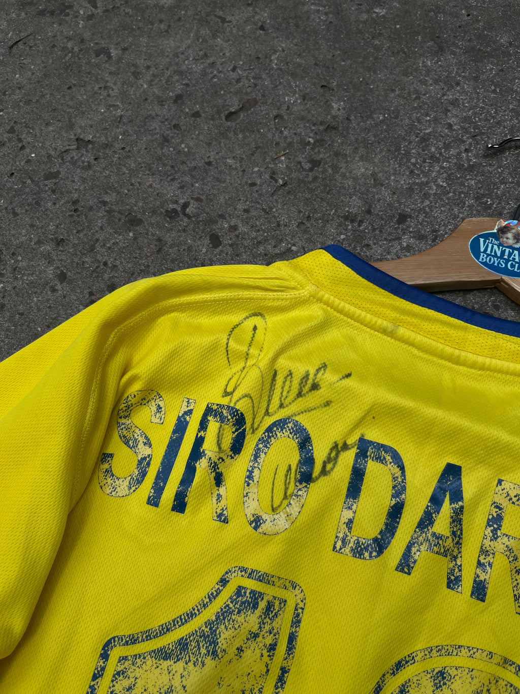 Camiseta Las Palmas 2004/05 De Juego de Siro Darino