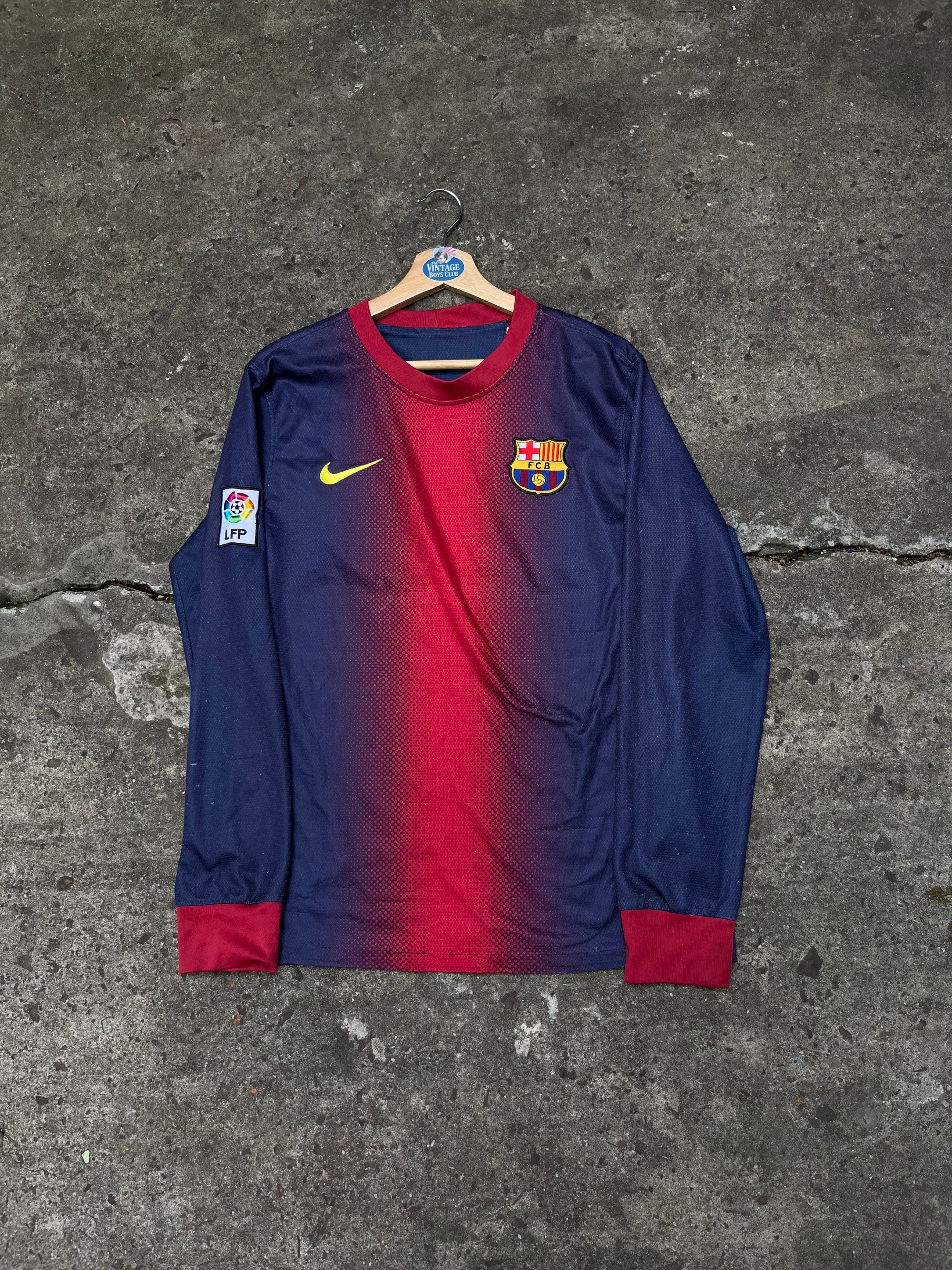 Camiseta Barcelona 2013 Manga Larga Original