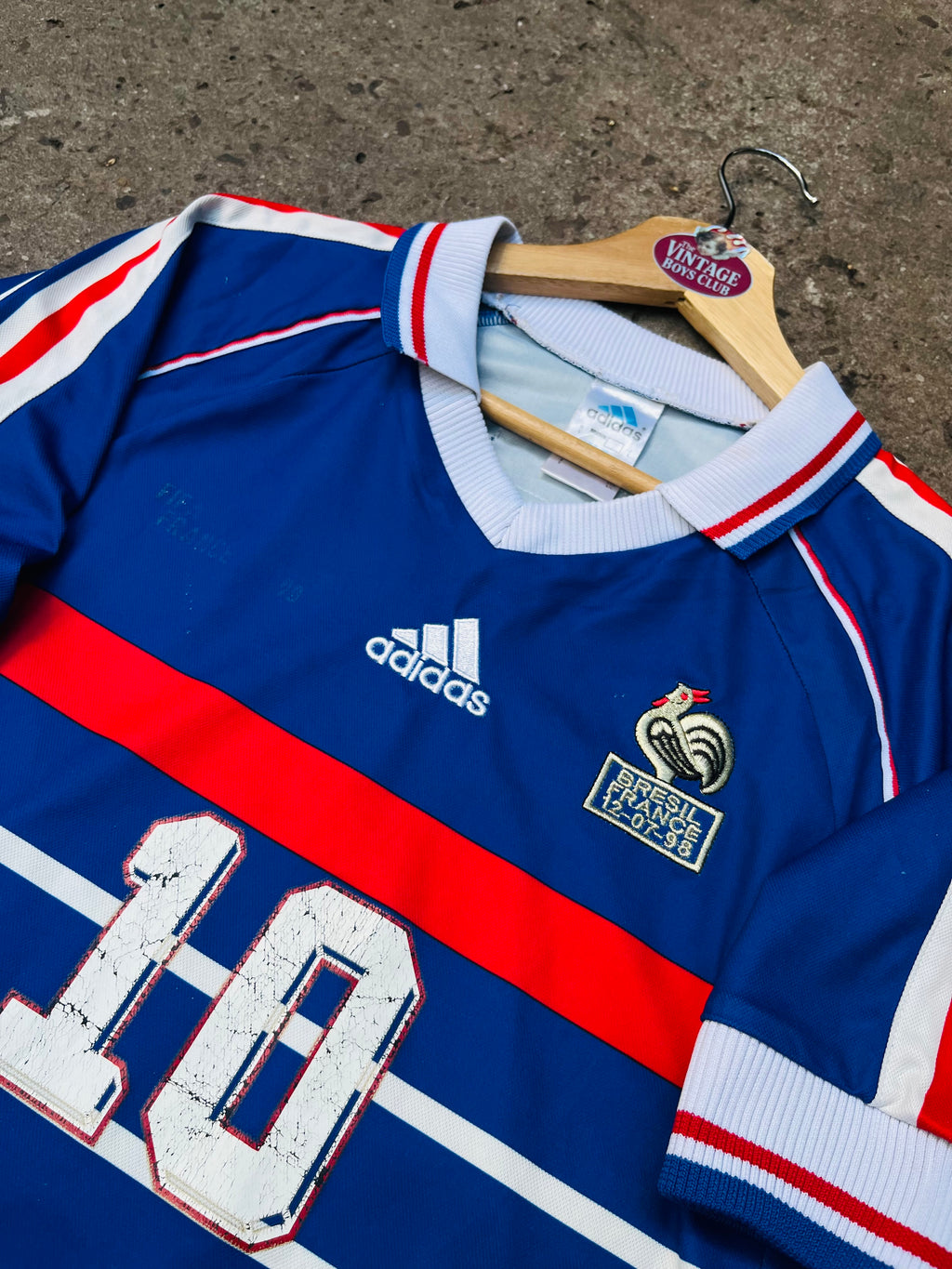 Camiseta Francia 1998 de Zidane
