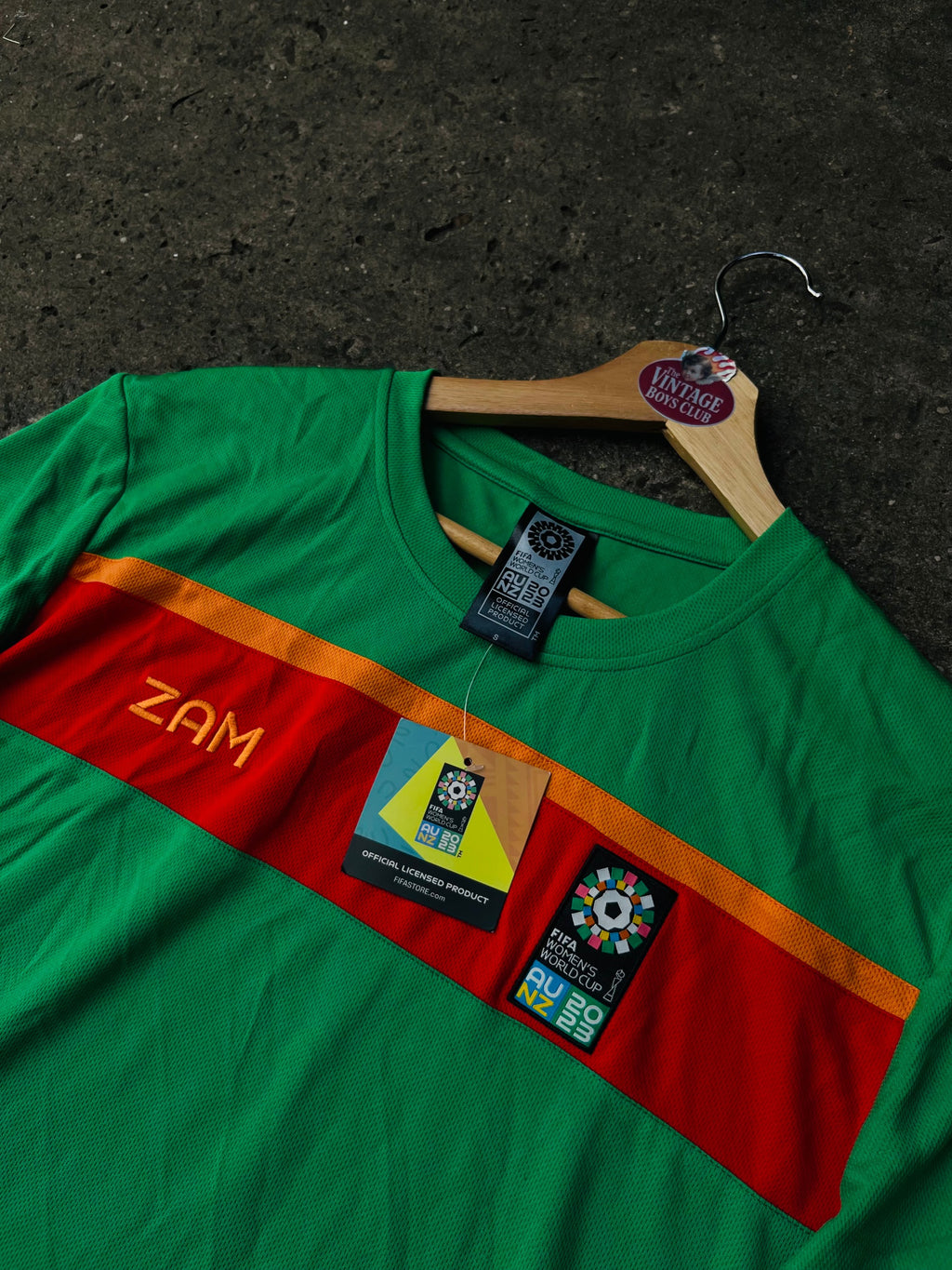 Camiseta Zambia Original Nueva con Etiqueta