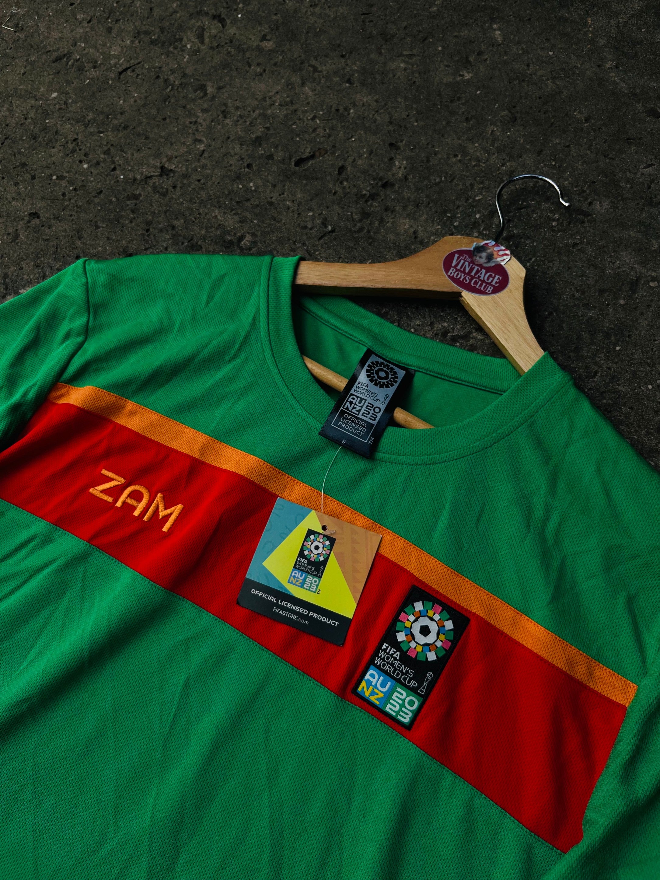 Camiseta Zambia Original Nueva con Etiqueta