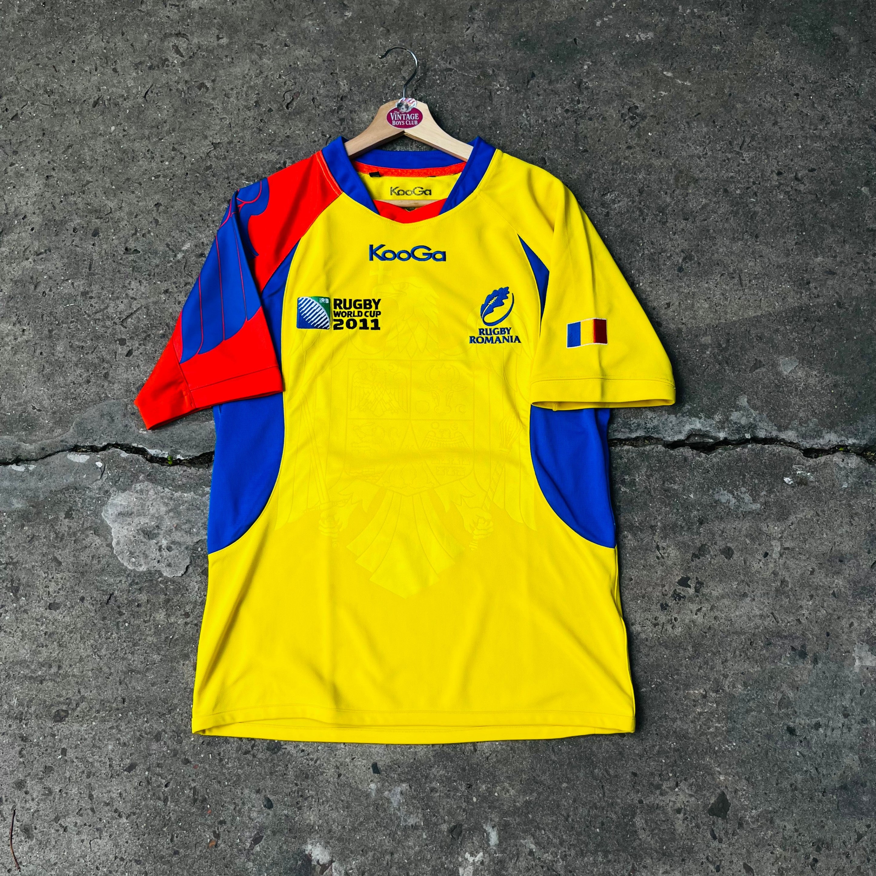 Camiseta Rumanía Mundial 2011 de Juego