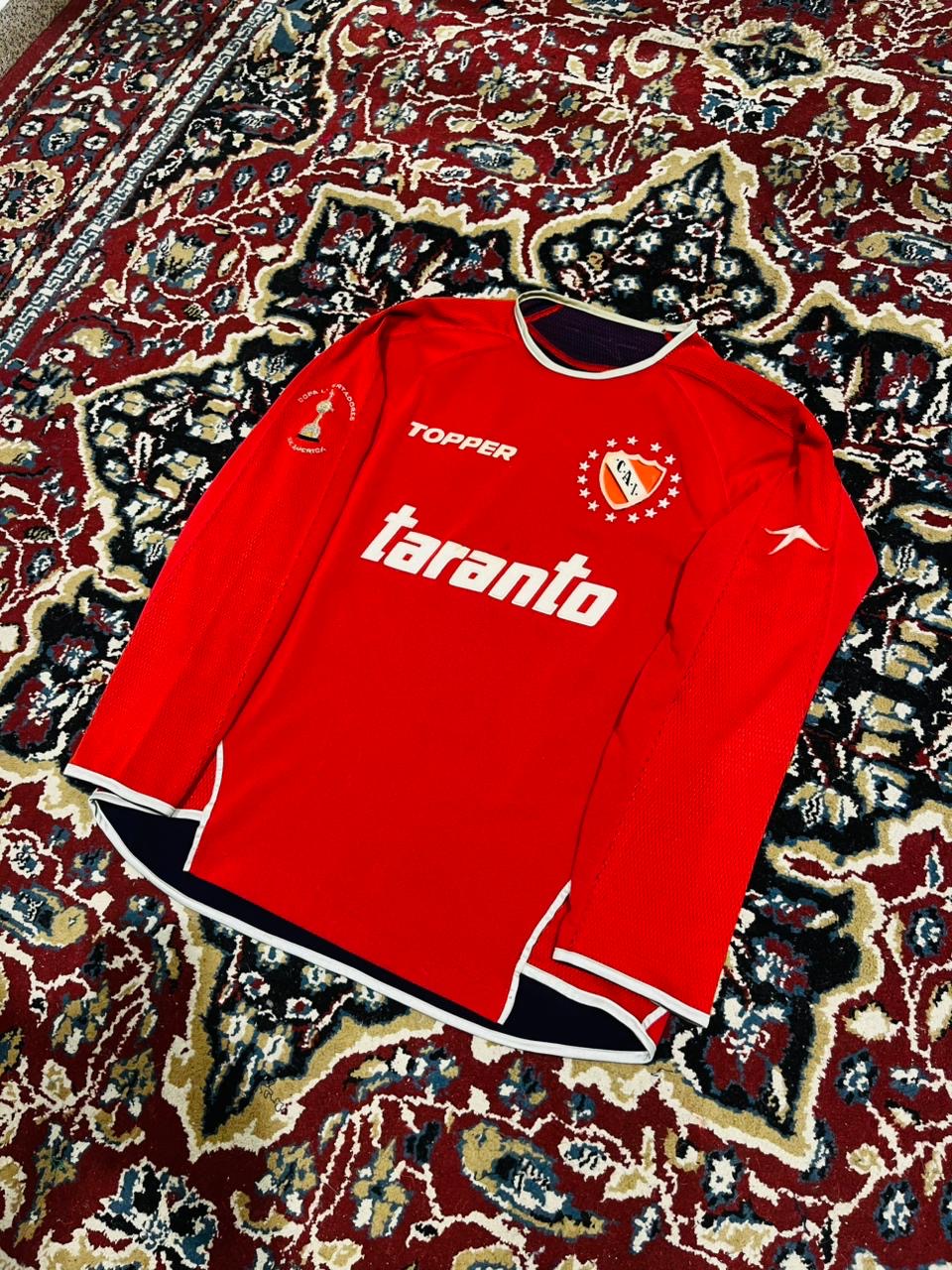 Camiseta Independiente 2003 Libertadores de Juego de Castillo