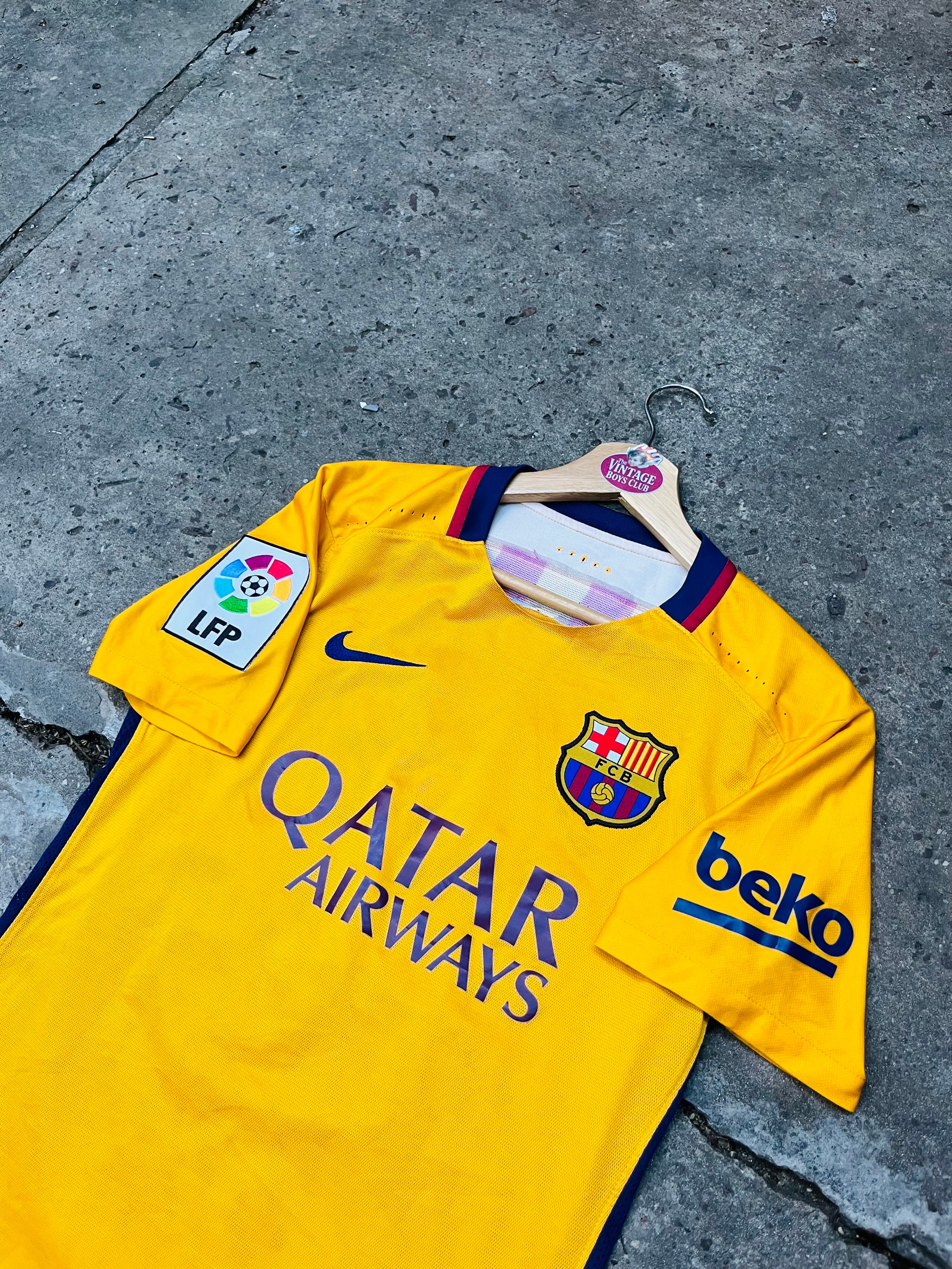 Camiseta Barcelona 2015 De Messi Suplente Original