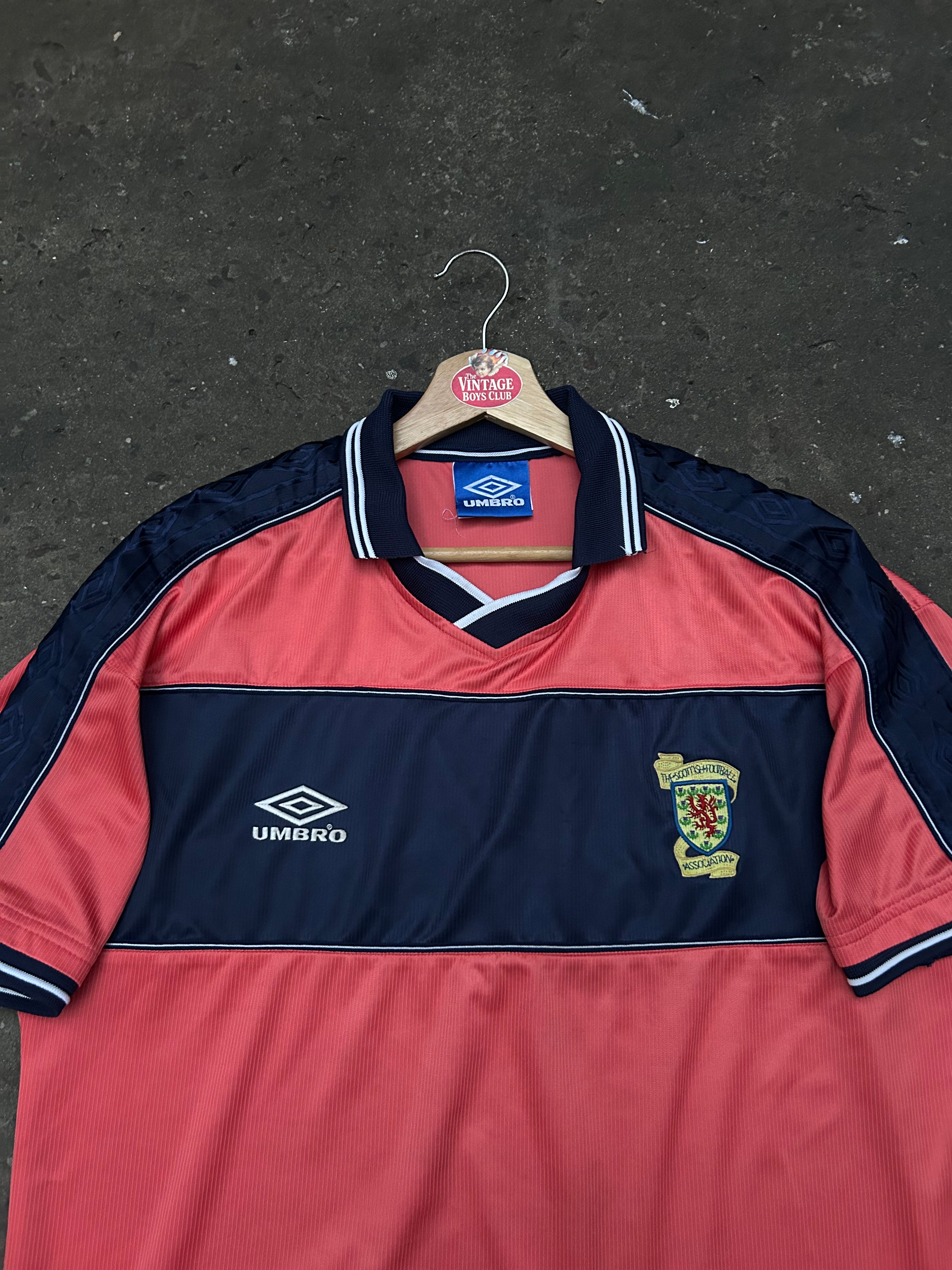 Camiseta Escocia 99' Umbro Suplente Original
