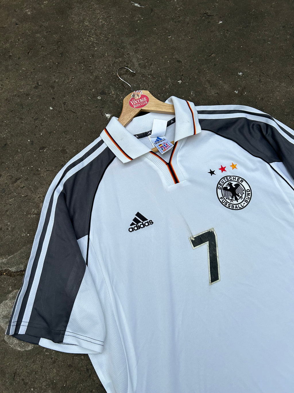 Camiseta Alemania 2000 de Juego de Mehmet Scholl