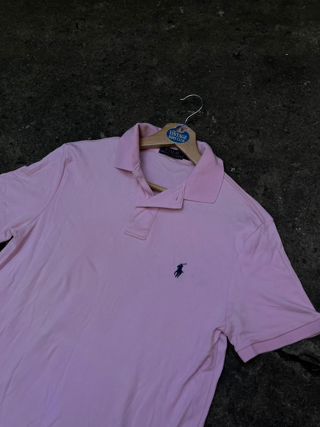 Chomba Polo Ralph Lauren Rosa Original