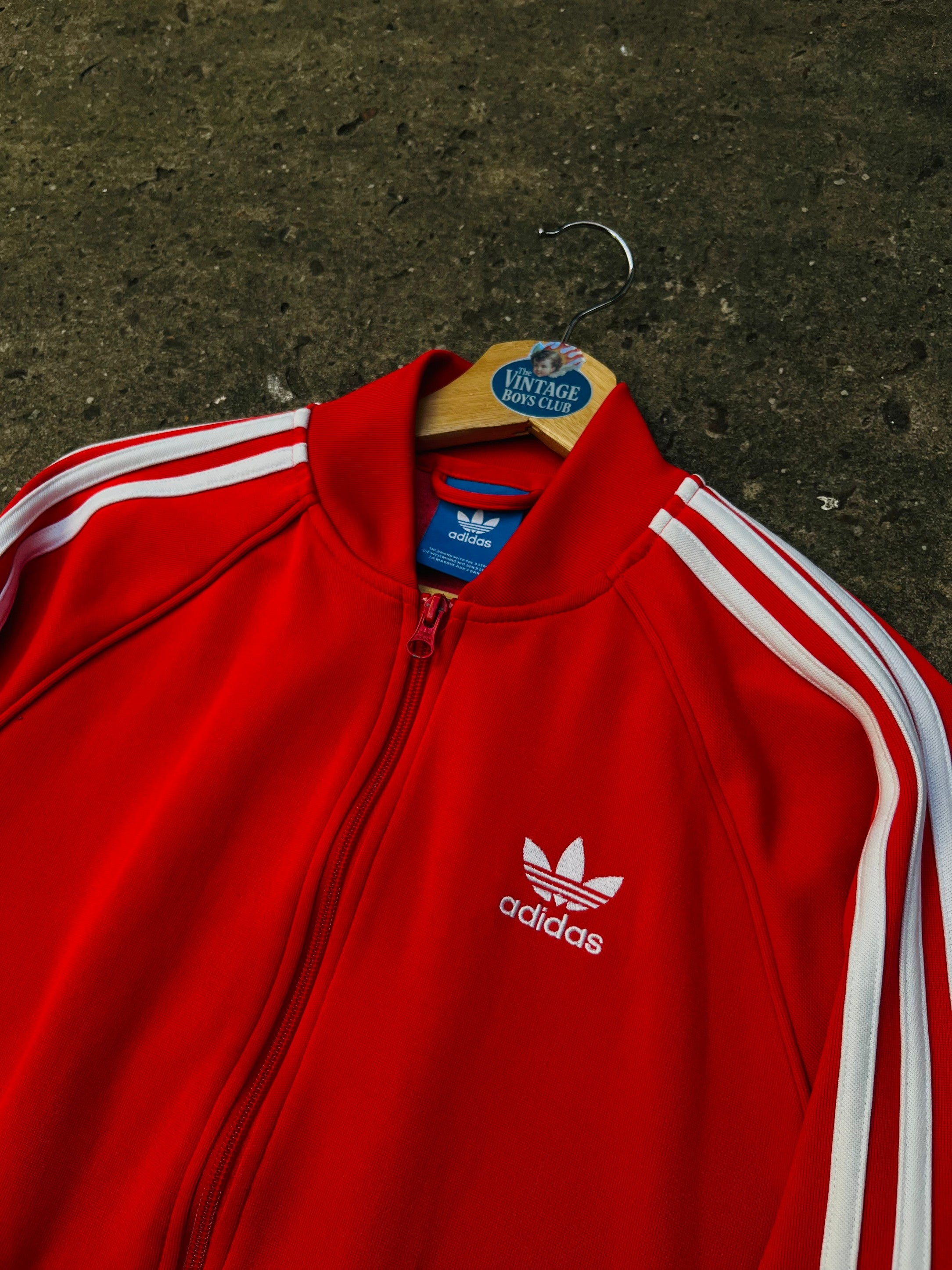 Campera Adidad sst Roja Original